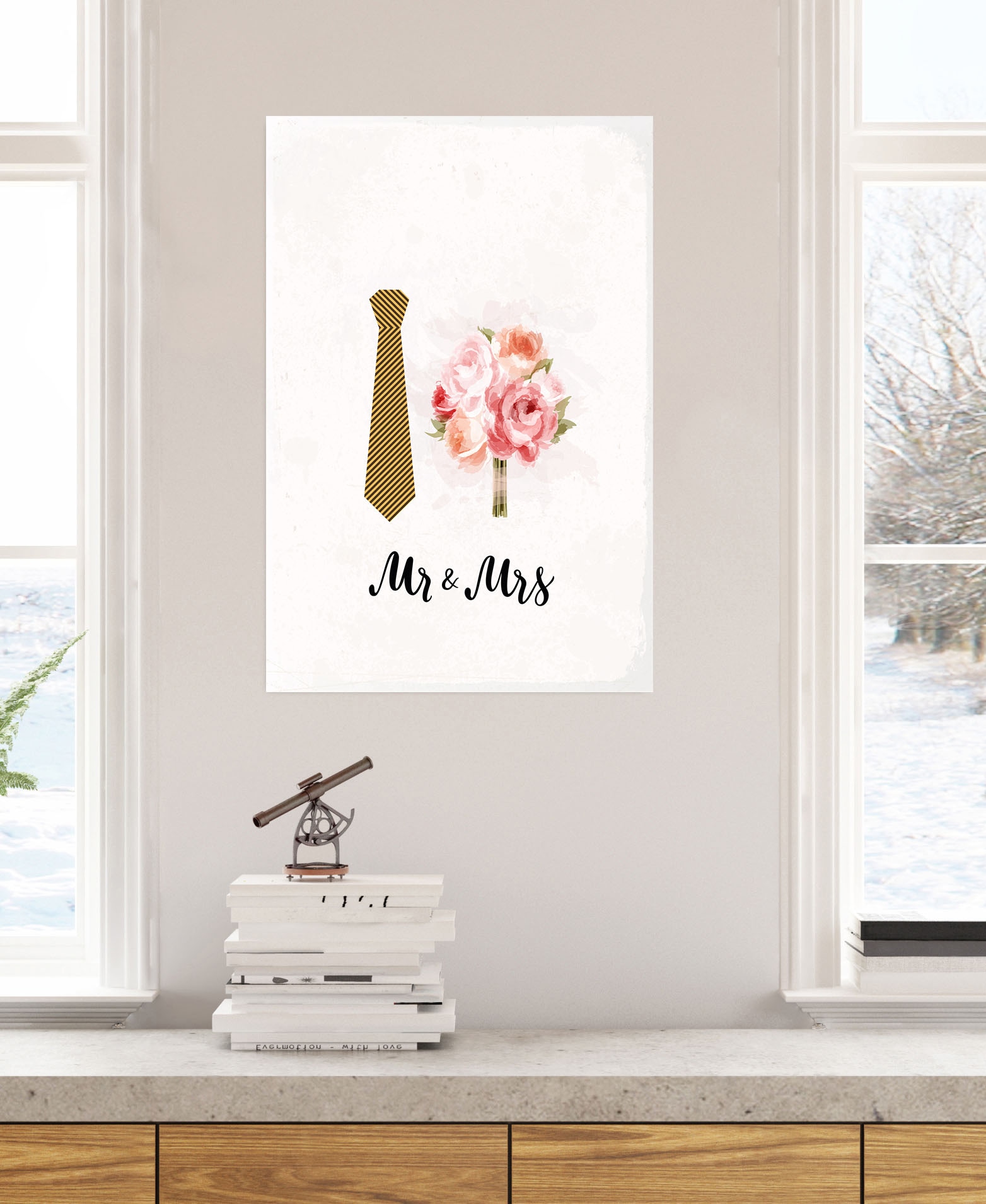 queence Tableau métallique »MR & MRS« 1 cuis tlg.