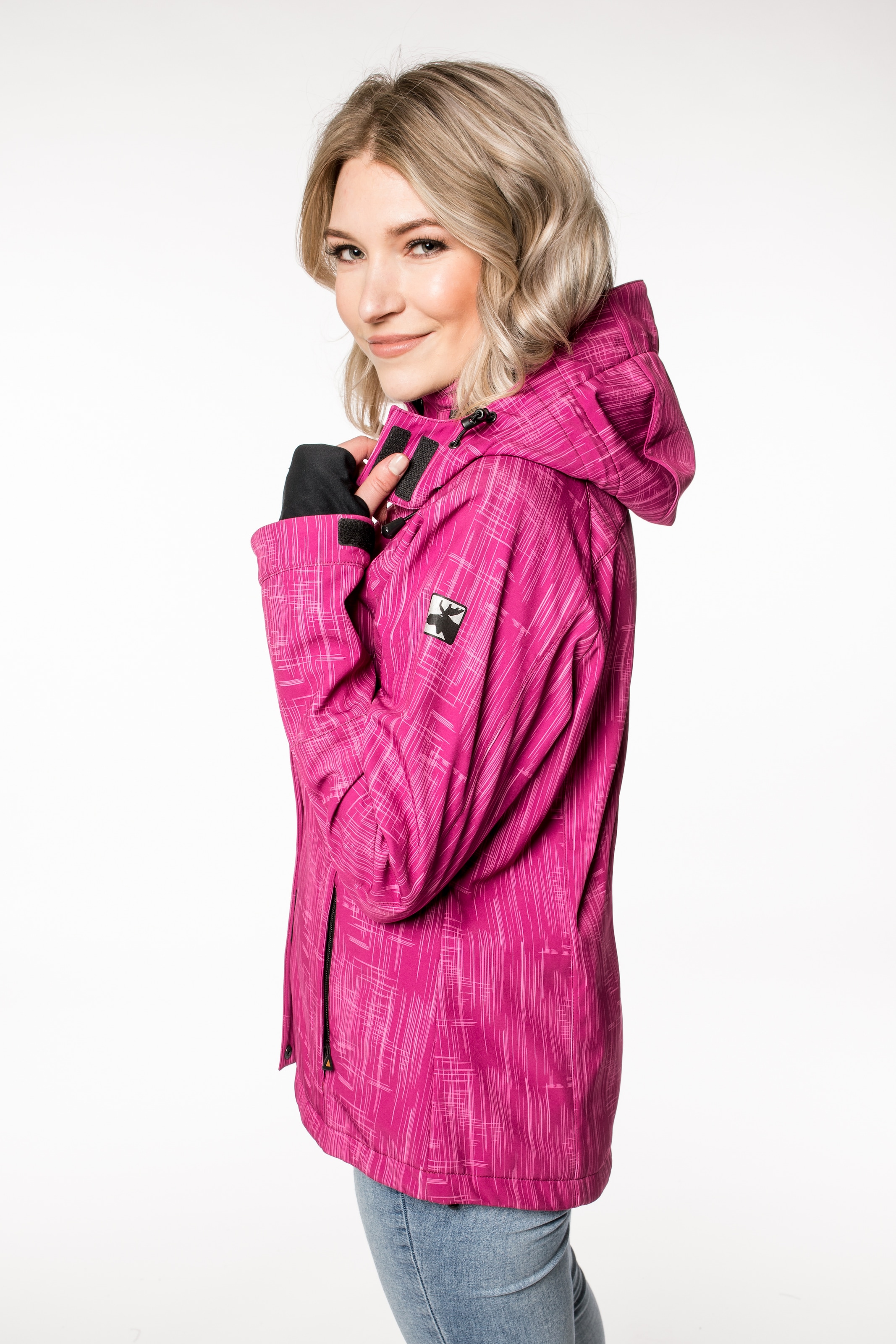 DEPROC Active Softshelljacke »CHICOPEE WOMEN«, auch in Grossen Grössen erhältlich
