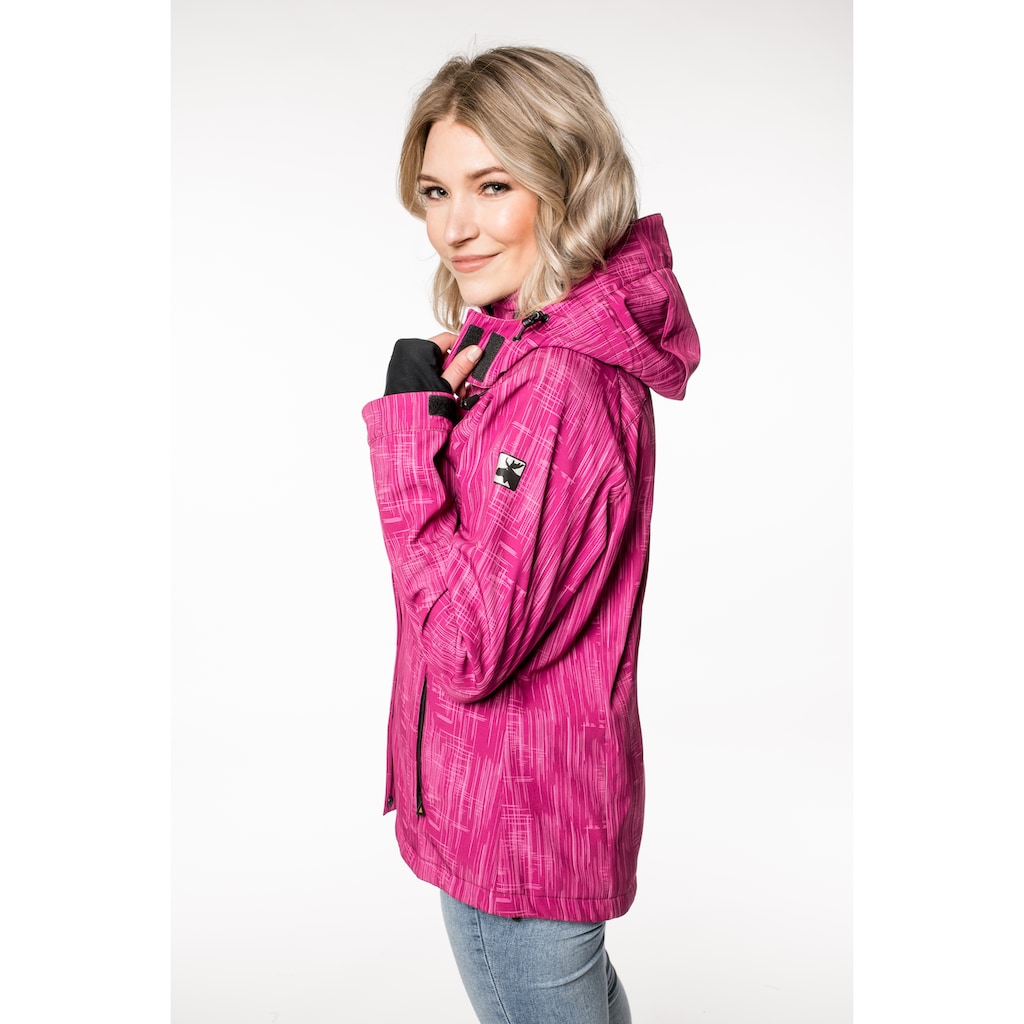 DEPROC Active Softshelljacke »CHICOPEE WOMEN«, auch in Grossen Grössen erhältlich