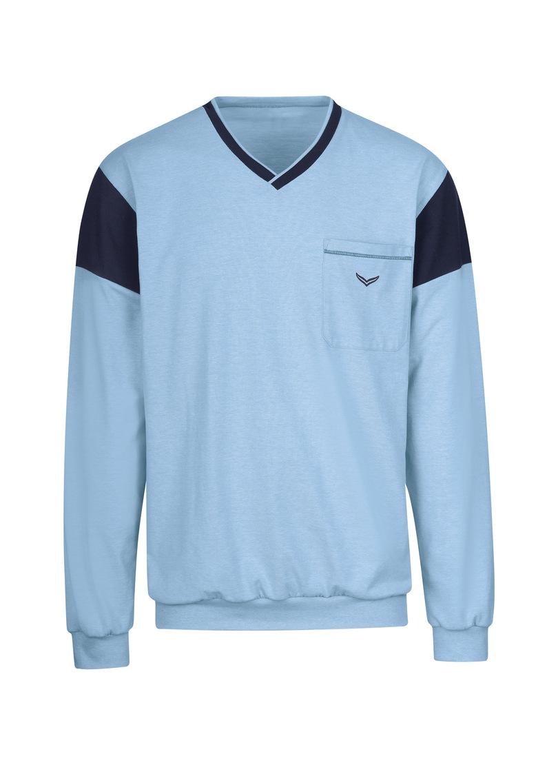 Image of Trigema V-Shirt, mit Brusttasche bei Ackermann Versand Schweiz