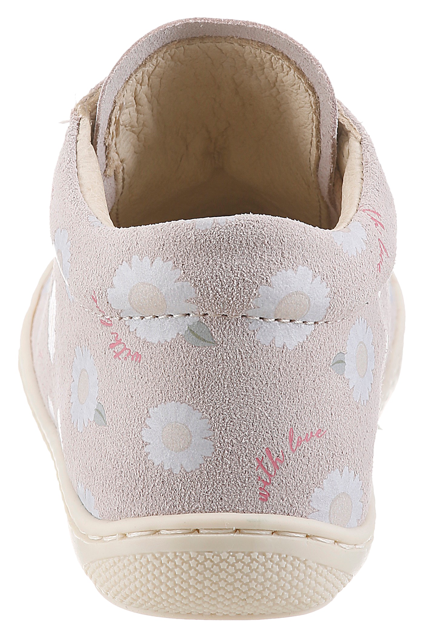 Naturino Lauflernschuh »COCOON SUEDE«  Babyschuh mit Print, Grössenschablone zum Download