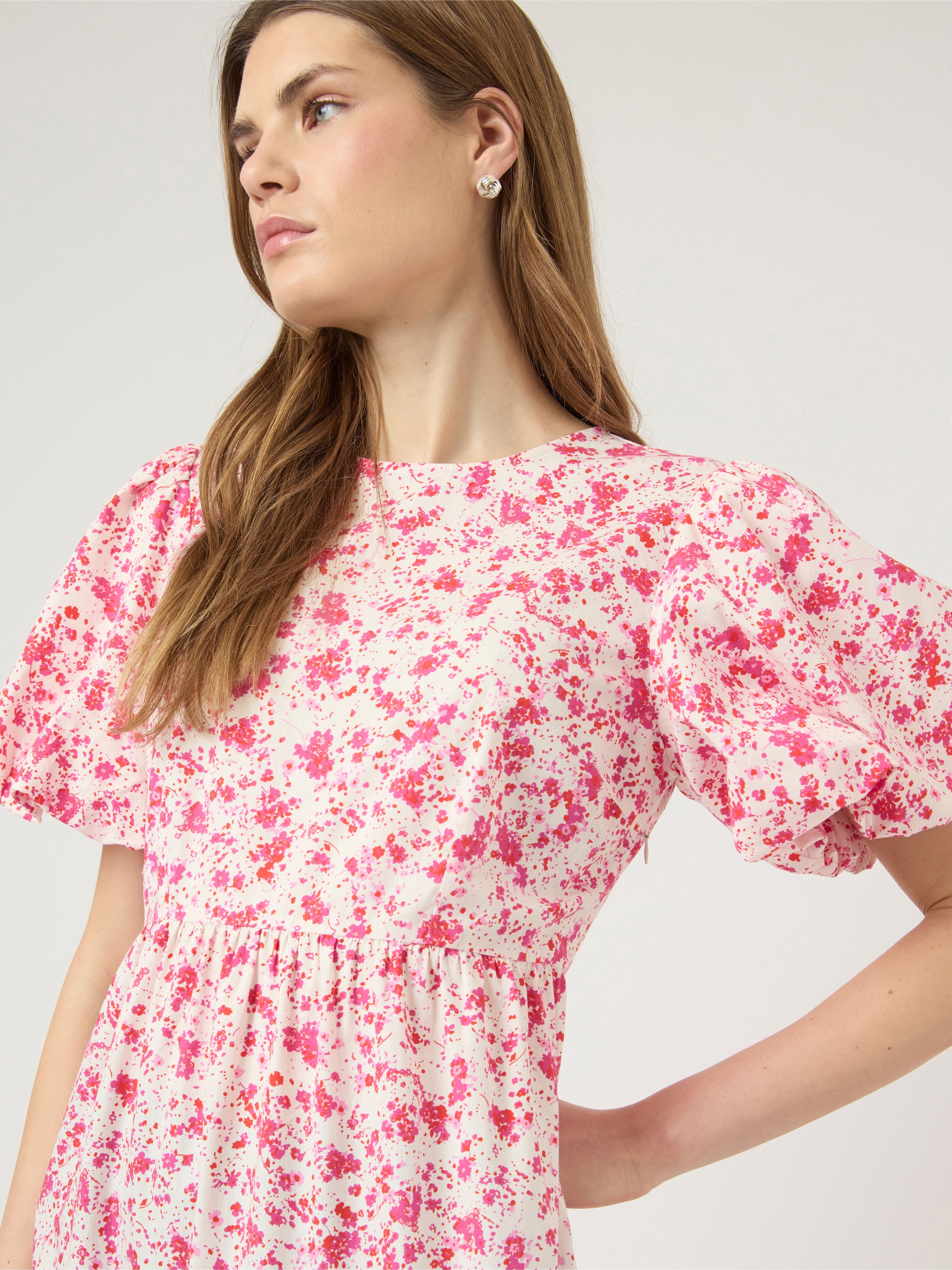 Y.A.S Robe midi »YASCOLEA SS ANKLE DRESS S. NOOS« Sommerkleid, Baumwolle, knöchellang