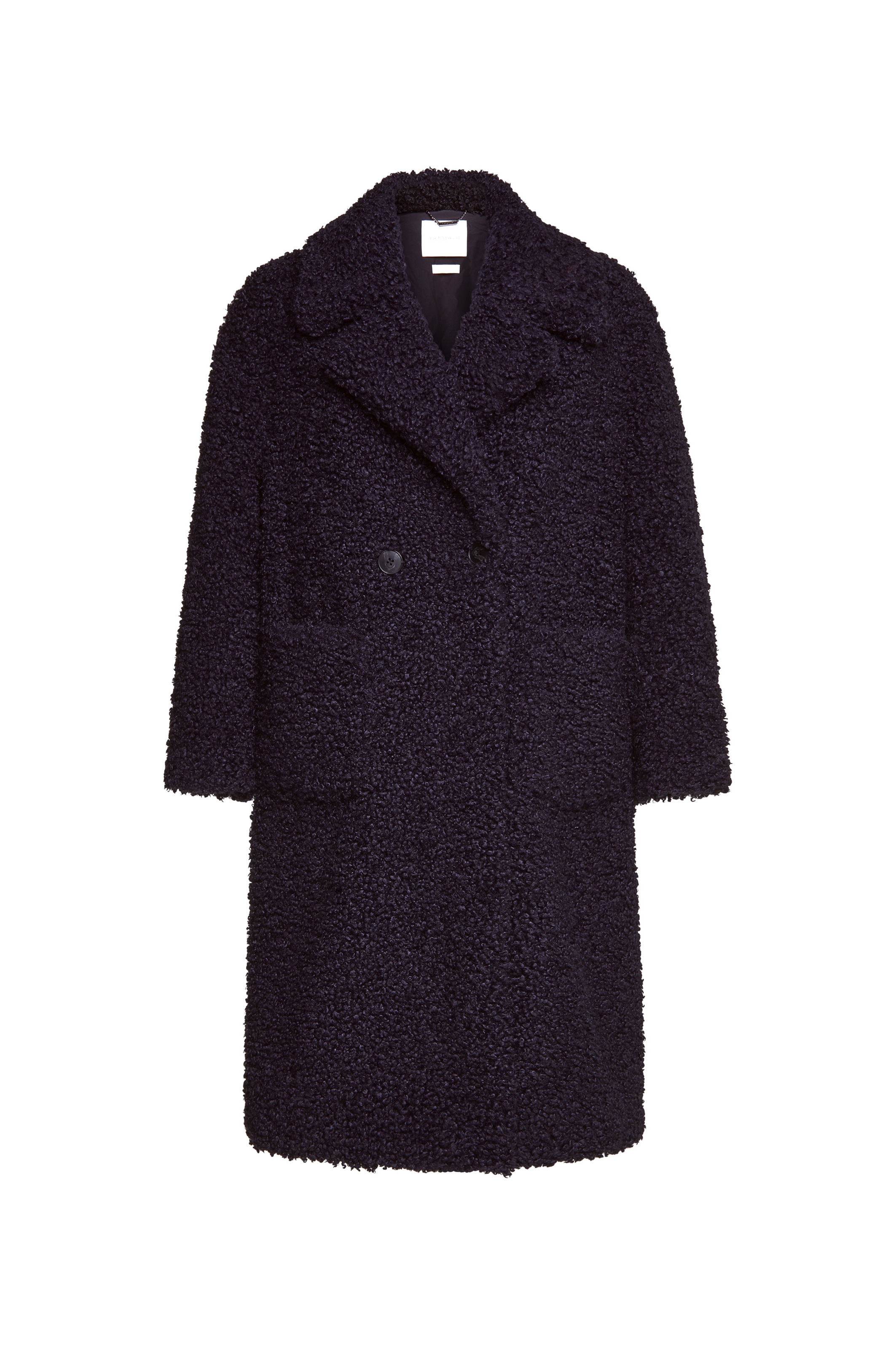 RICHROYAL Fellimitatmantel, im Teddyfell-Look