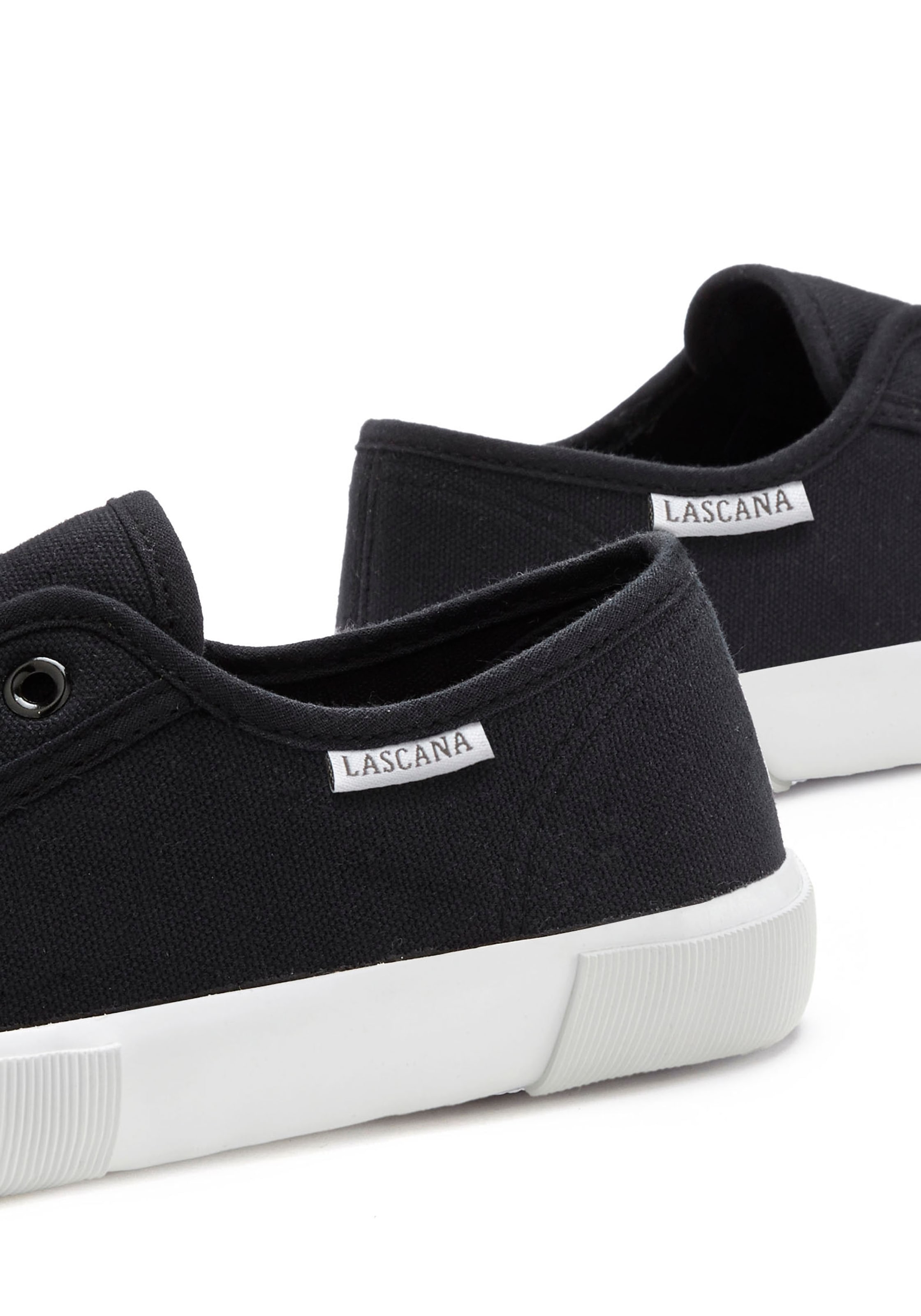 LASCANA Sneaker »Slip-On-Sneaker«, Slipper, Halbschuh, bequem zum Reinschlüpfen