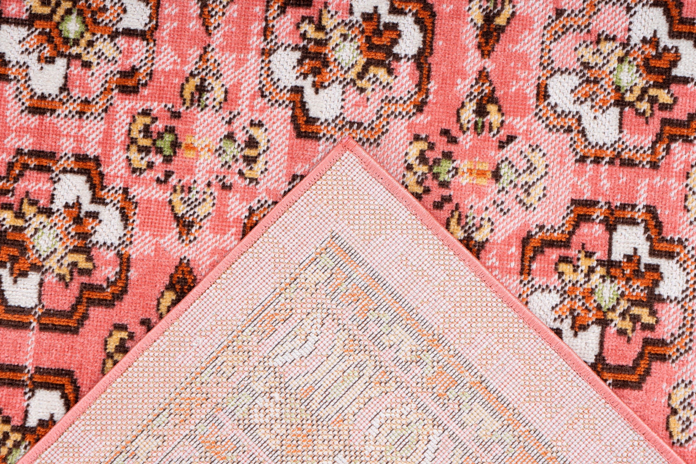 calo-deluxe Tapis »Ruzica-606« Rectangulaire 6 mm Höhe Flachgewebe, Vintage Design, Wohnzimmer