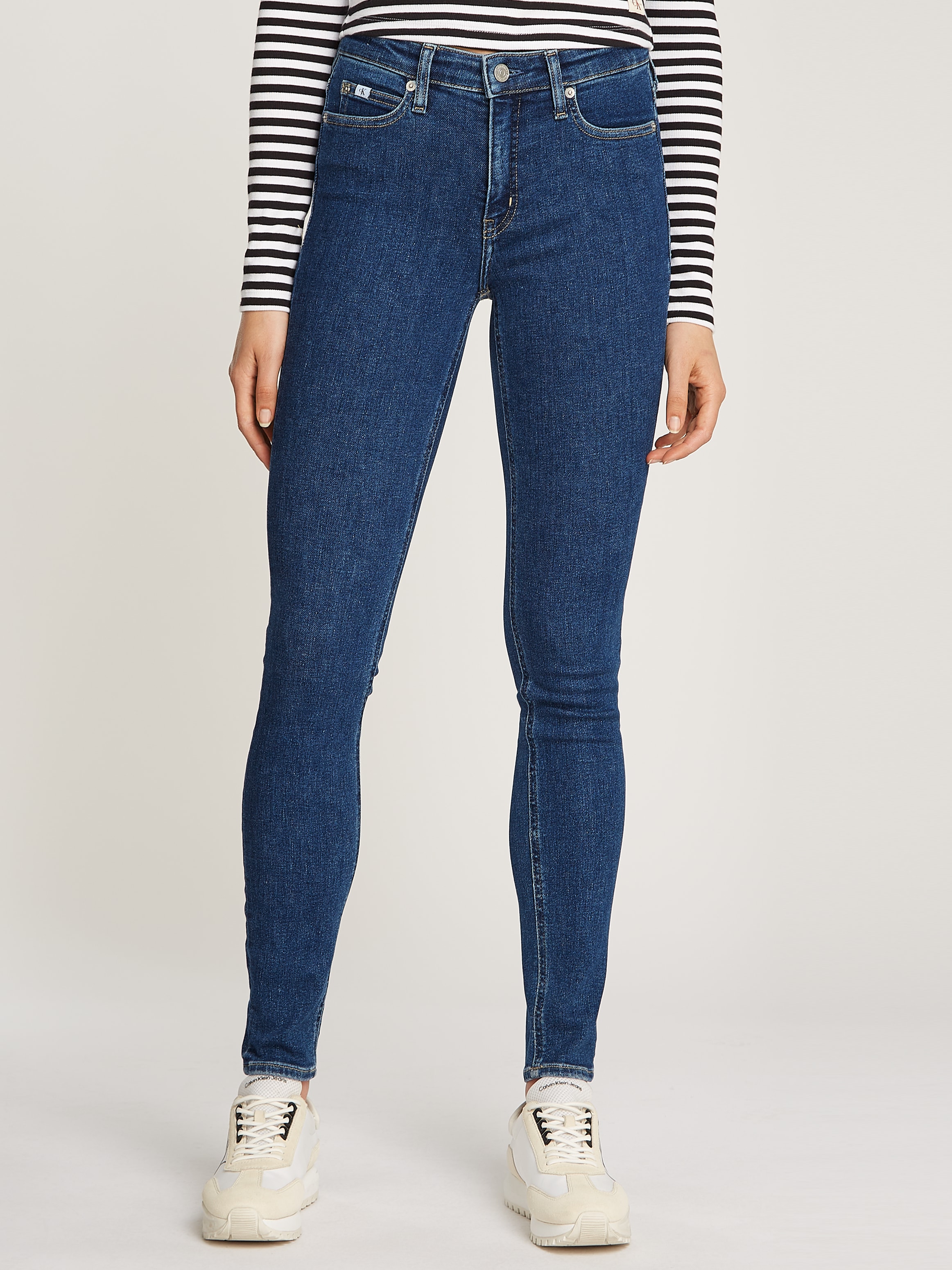 Skinny-fit-Jeans »MID RISE SKINNY«, im 5-Pocket-Style