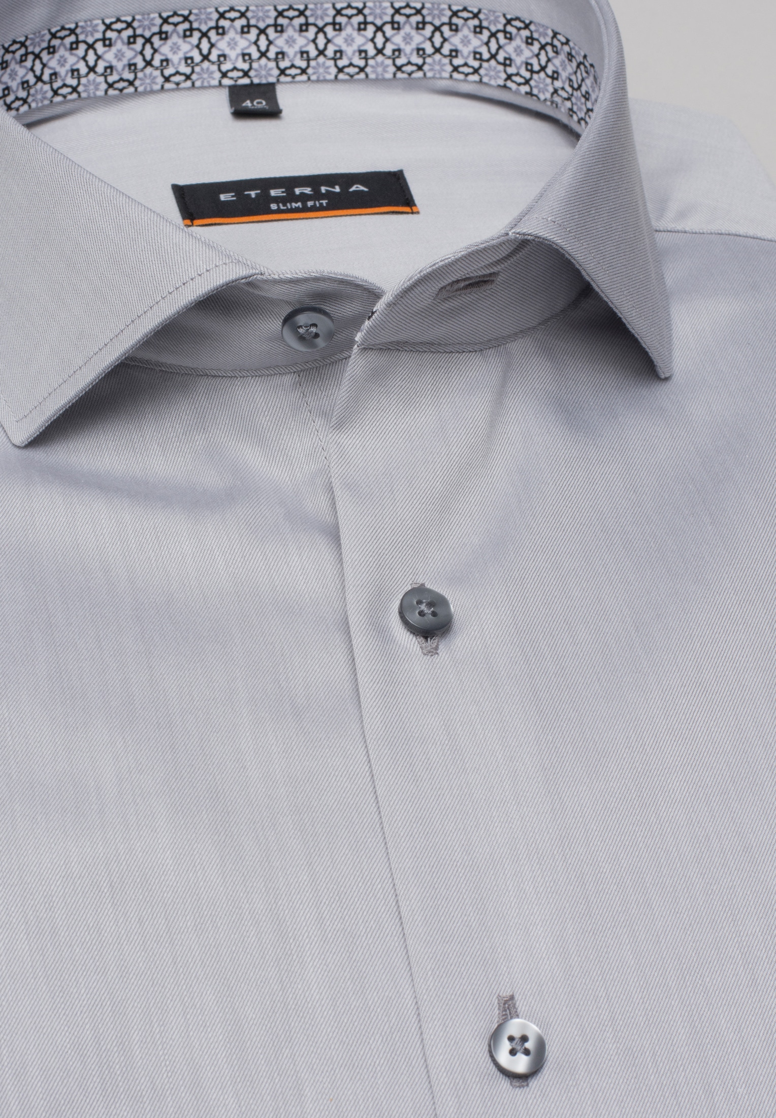 Eterna Langarmhemd »SLIM FIT«, NON IRON (bügelfrei)