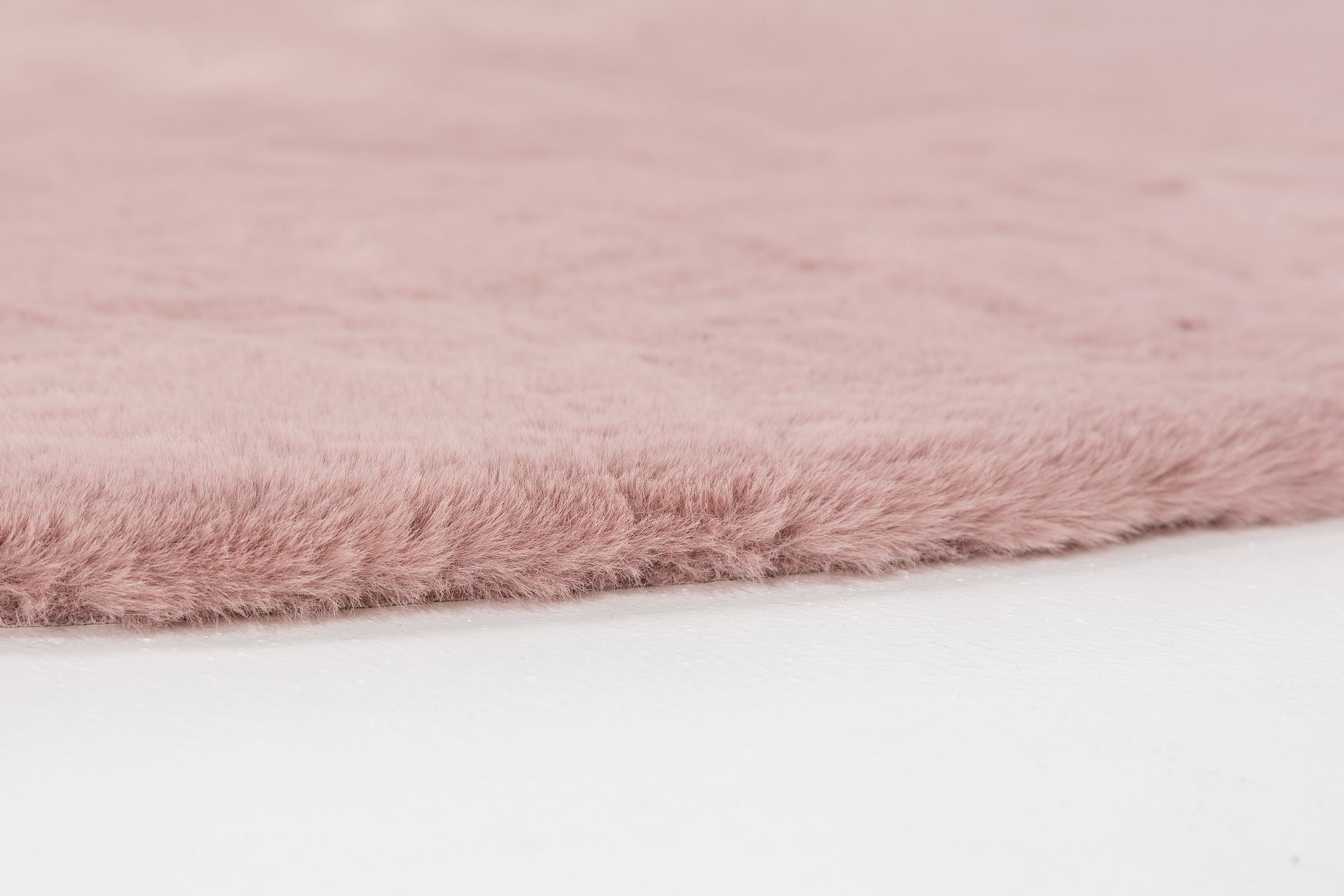 SCHÖNER WOHNEN-Kollektion Tapis en fourrure »Tender« Rond 26 mm Höhe particulièrement doux grâce à la microfibre, fausse fourrure, lavable, salon