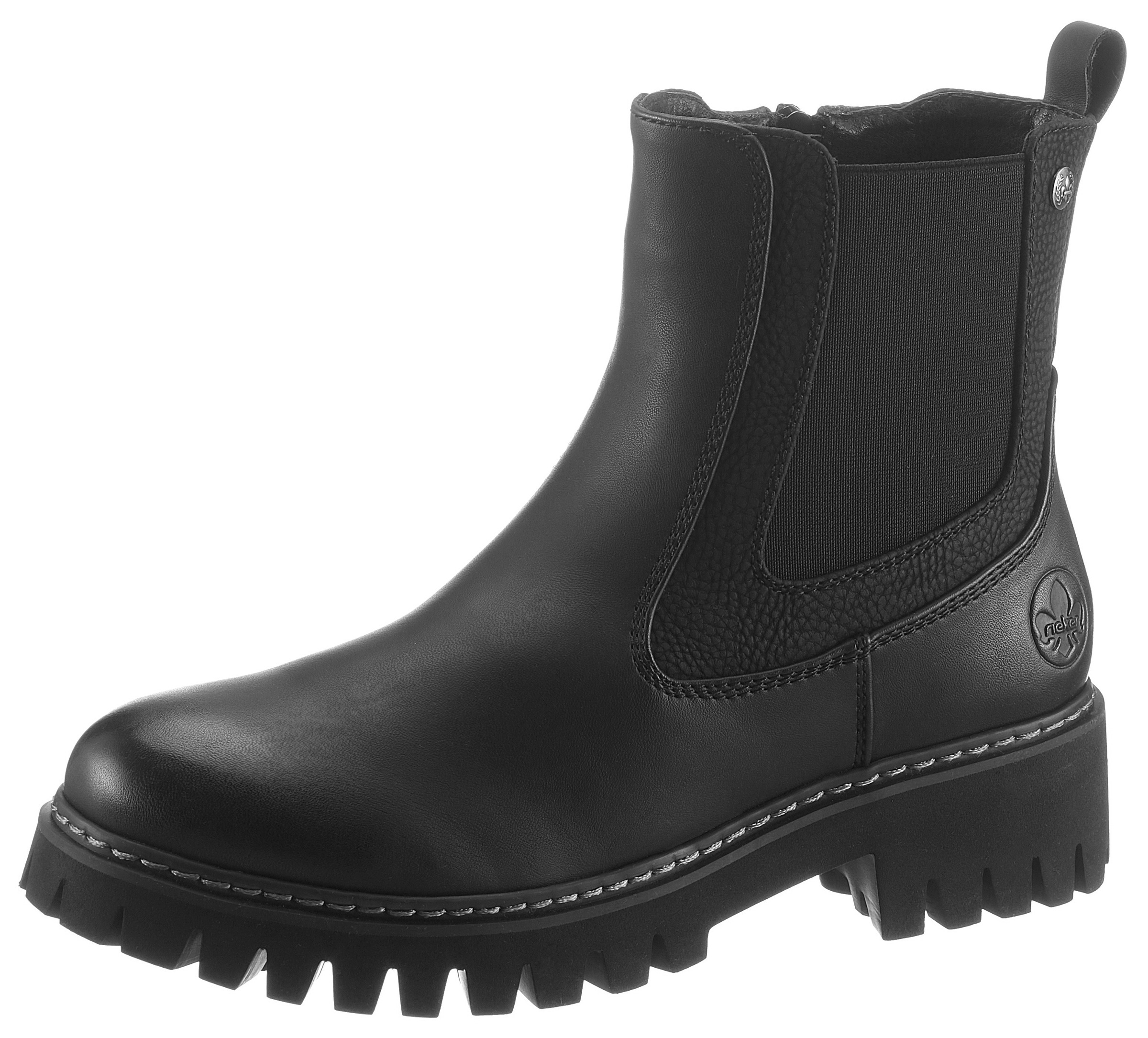 Image of Rieker Chelseaboots, mit stark profilierter Laufsohle bei Ackermann Versand Schweiz