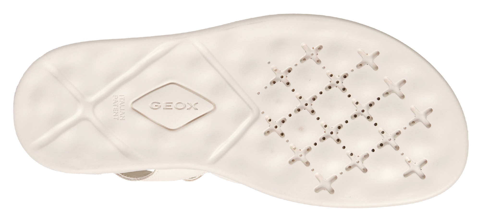 Geox Sandale »D XAND 2S«, Sommerschuh, Sandalette, Keilabsatz
