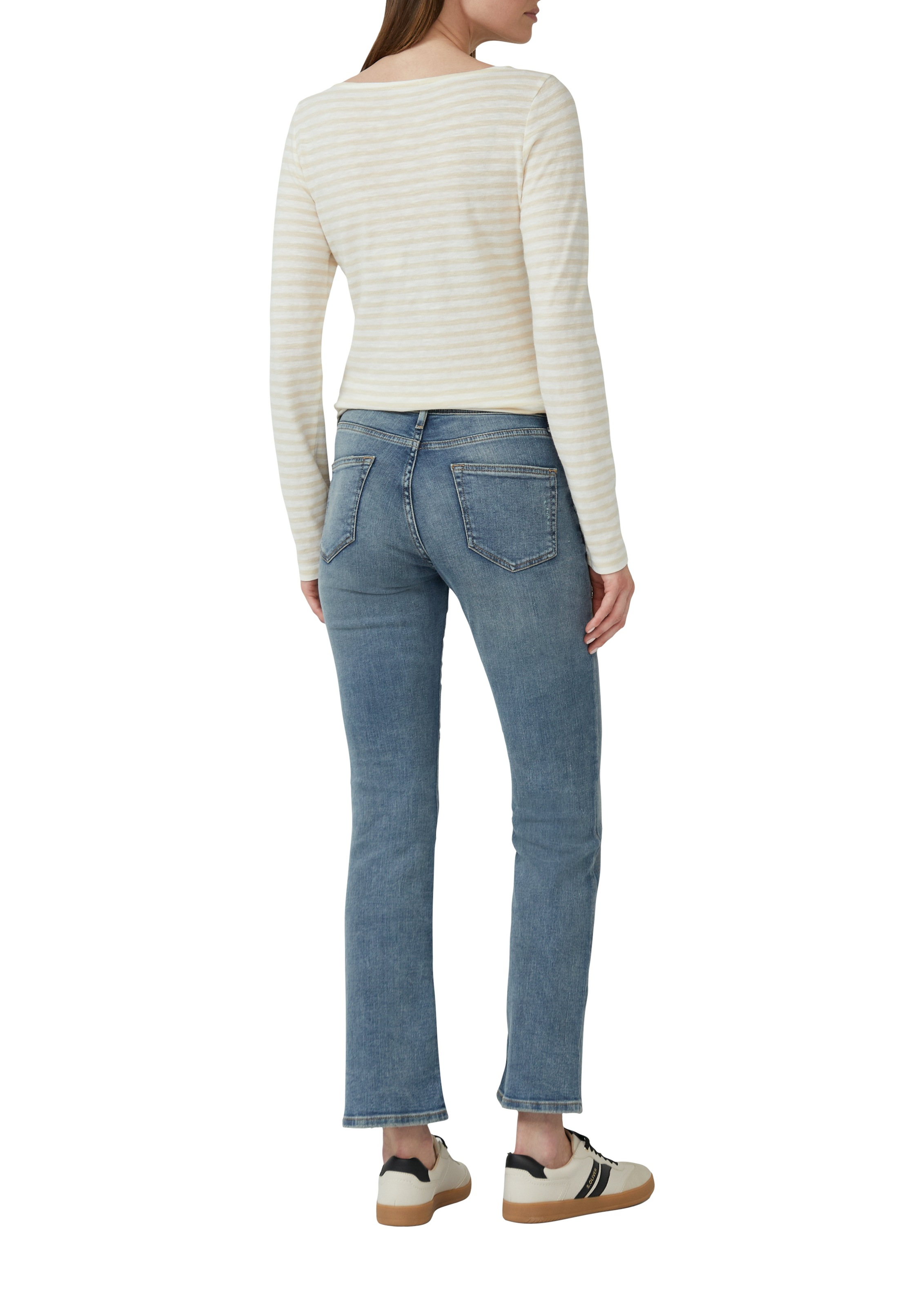 s.Oliver T-shirt à manches longues mit Streifen Muster