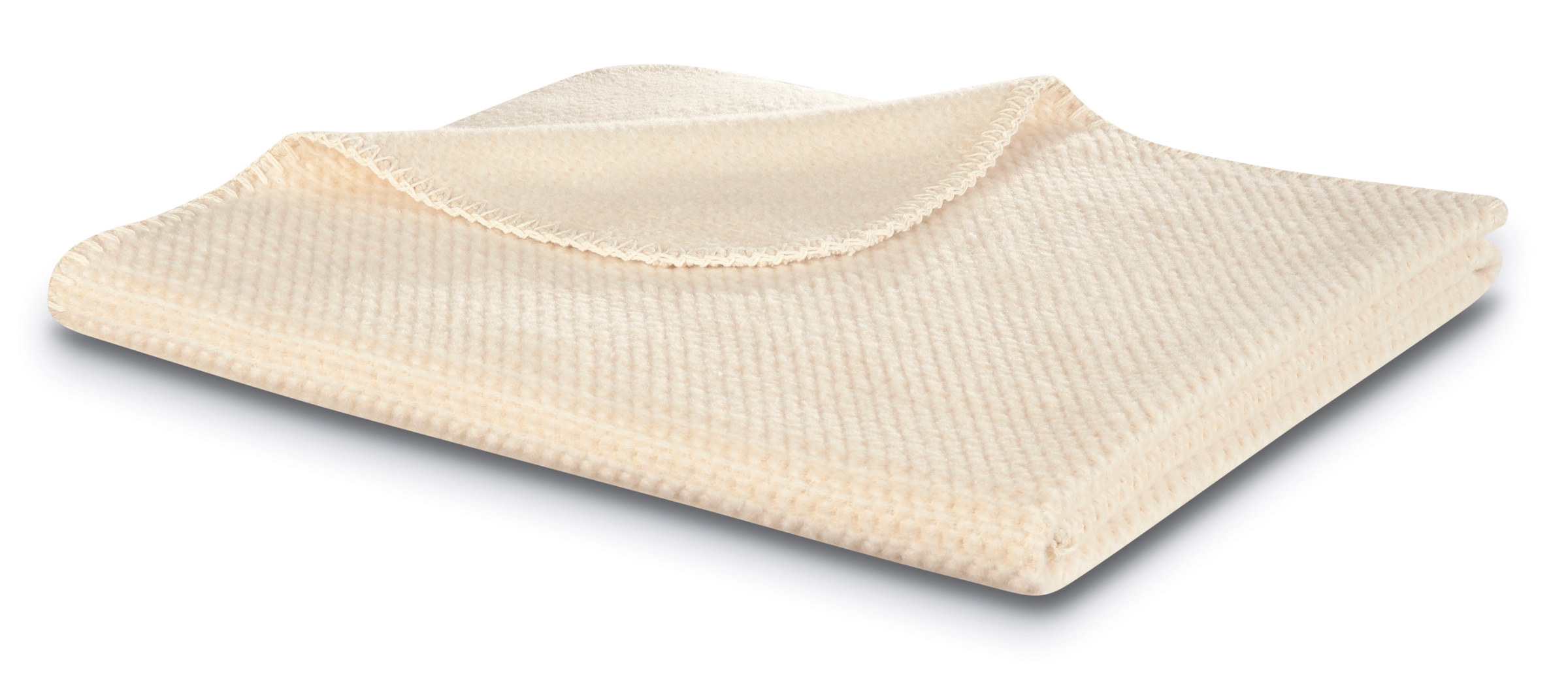 Biederlack Babydecke »Babydecke Cotton«, 75 x 100, mit Zierstich