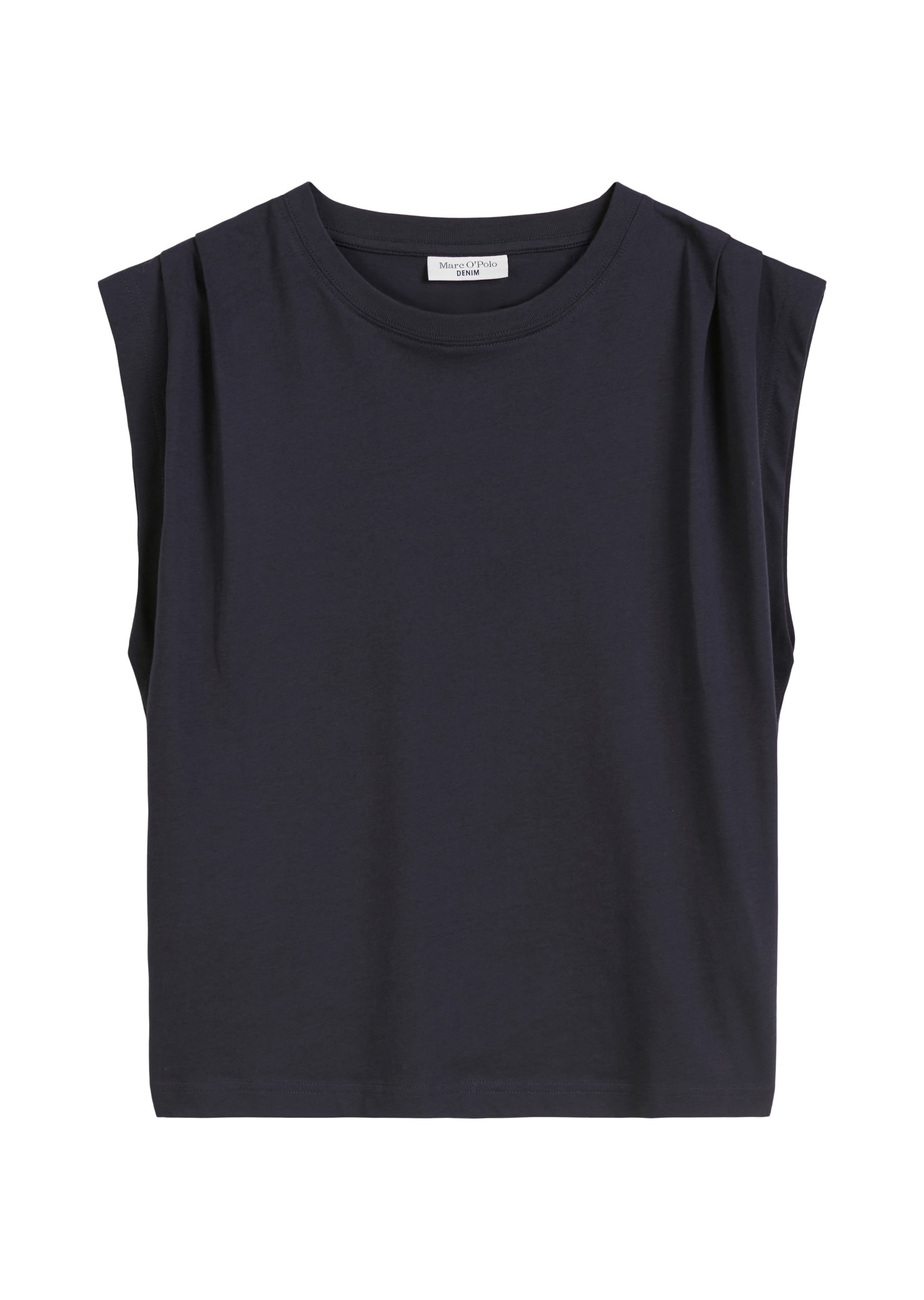 Marc O'Polo DENIM T-Shirt, relaxed, Schulterpartie in Falten gelegt