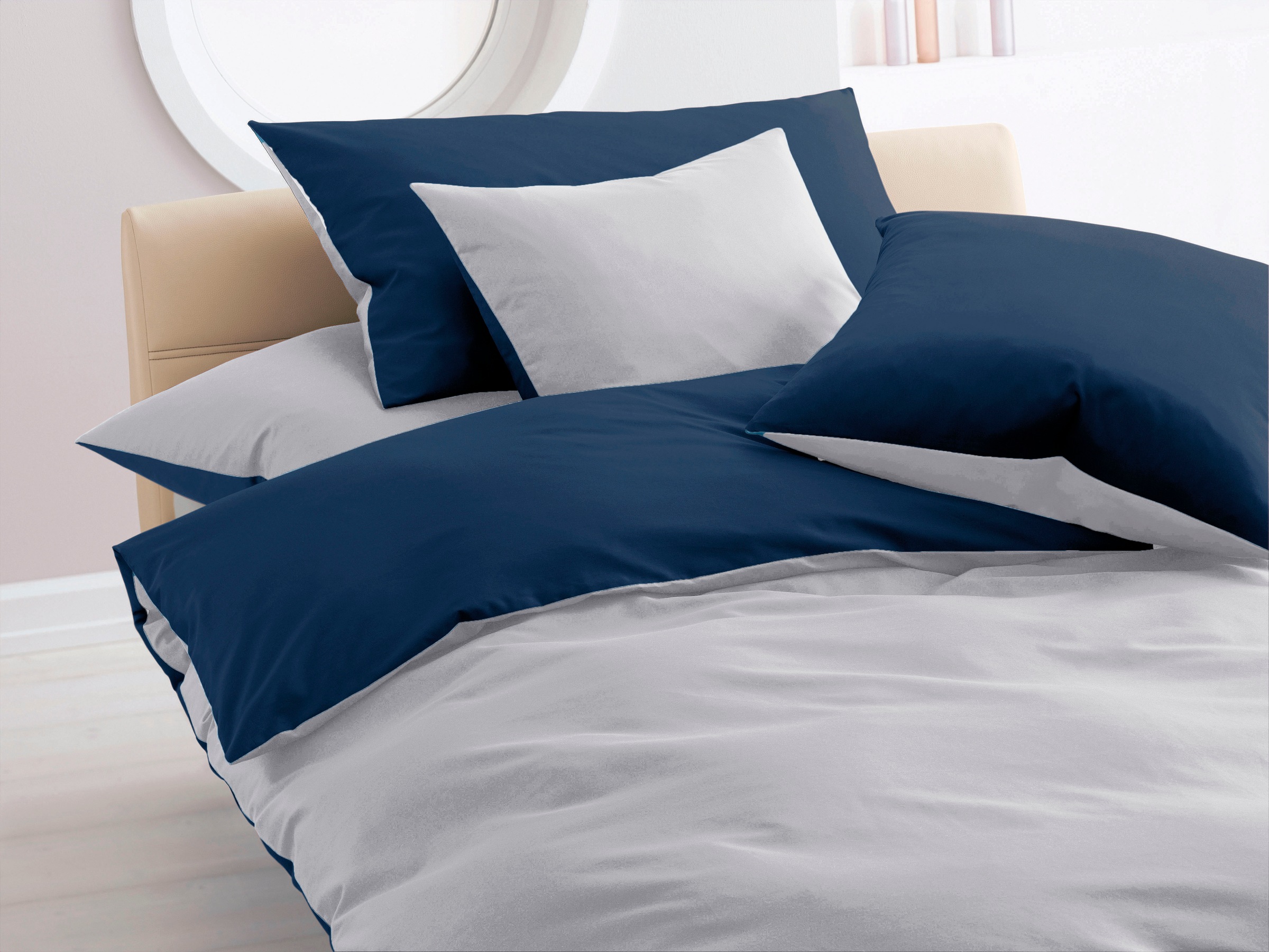 Image of Nobilium Kissenbezug »Double-Face«, (1 St.), verdeckter Reissverschluss bei Ackermann Versand Schweiz