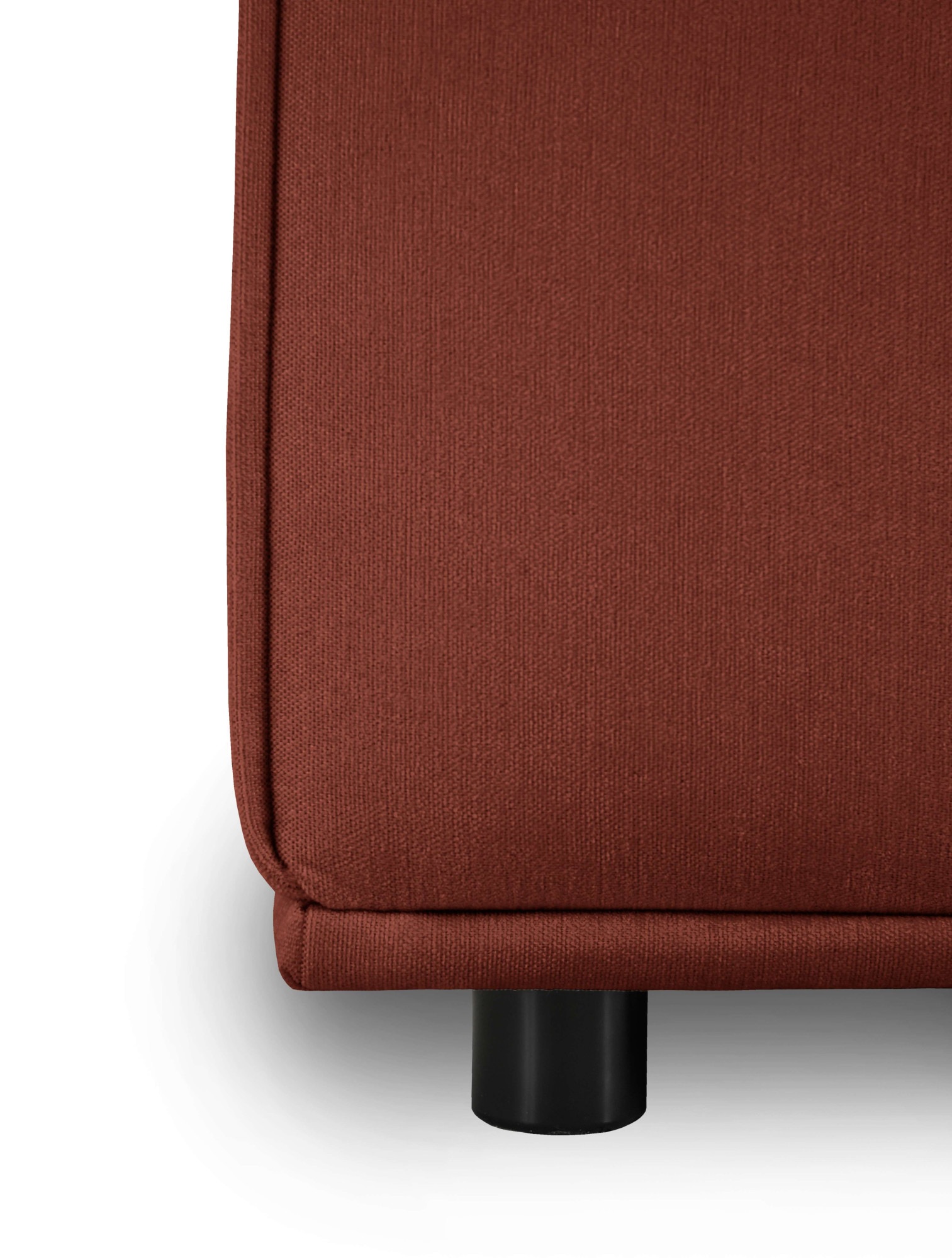 Home affaire Ecksofa »Avelin, 228 cm, L-Form, Chenille, Struktur-Boucle« mit Wellenunterfederung, Kedernaht, bodentief, Skandi-Design