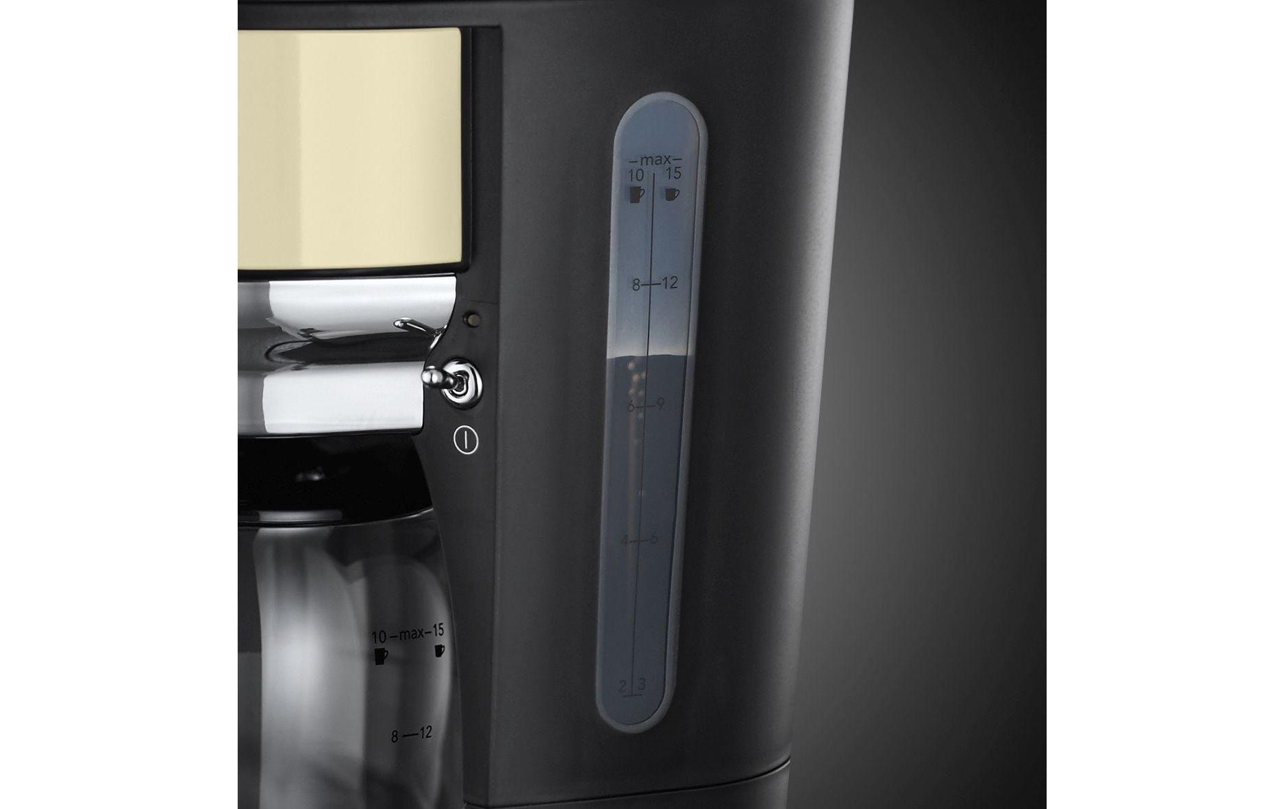 RUSSELL HOBBS Filterkaffeemaschine »Retro Glas 21702-56«