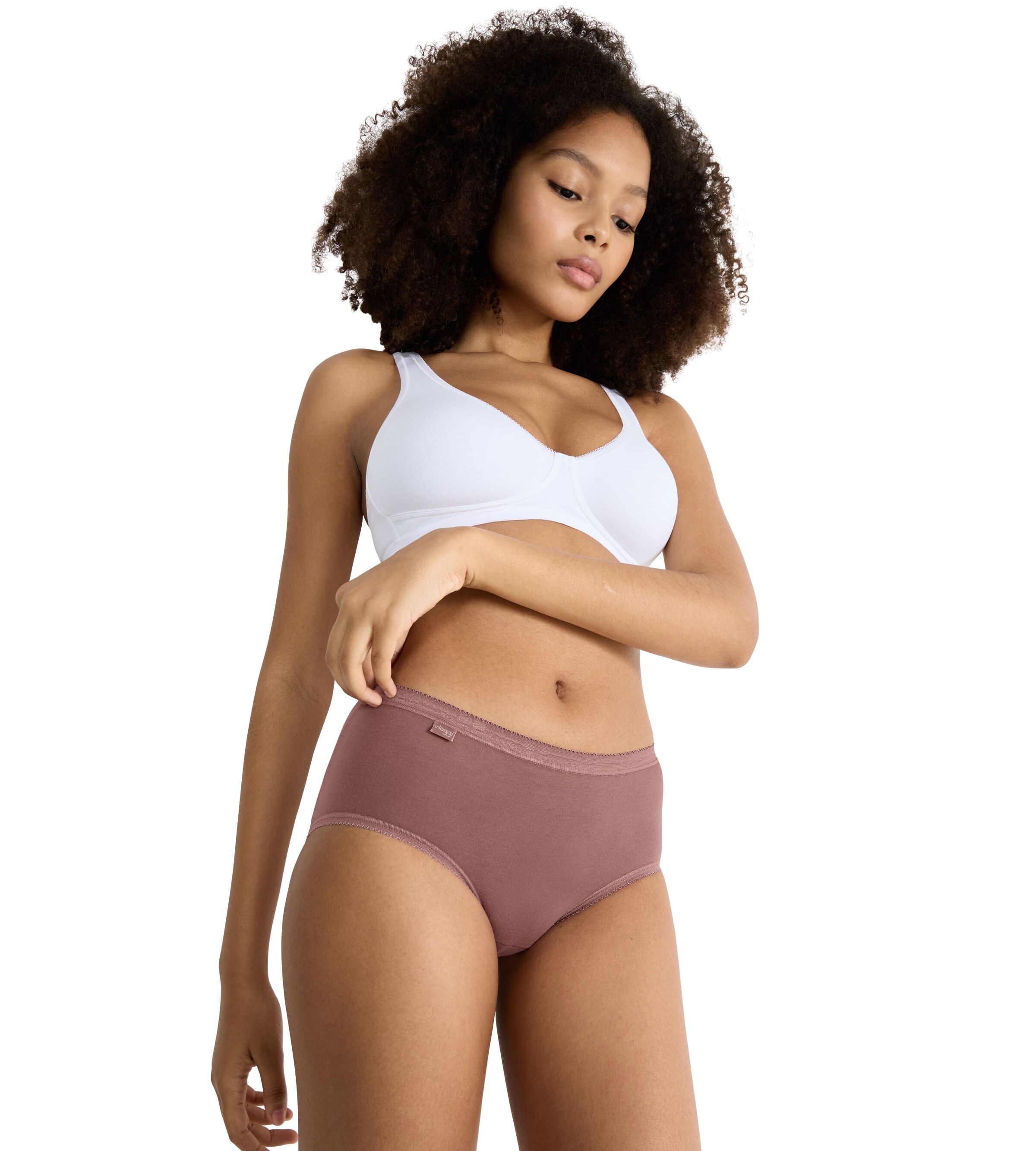 sloggi Slip »Basic+ Midi C3P«, (3er Pack), perfekter Sitz