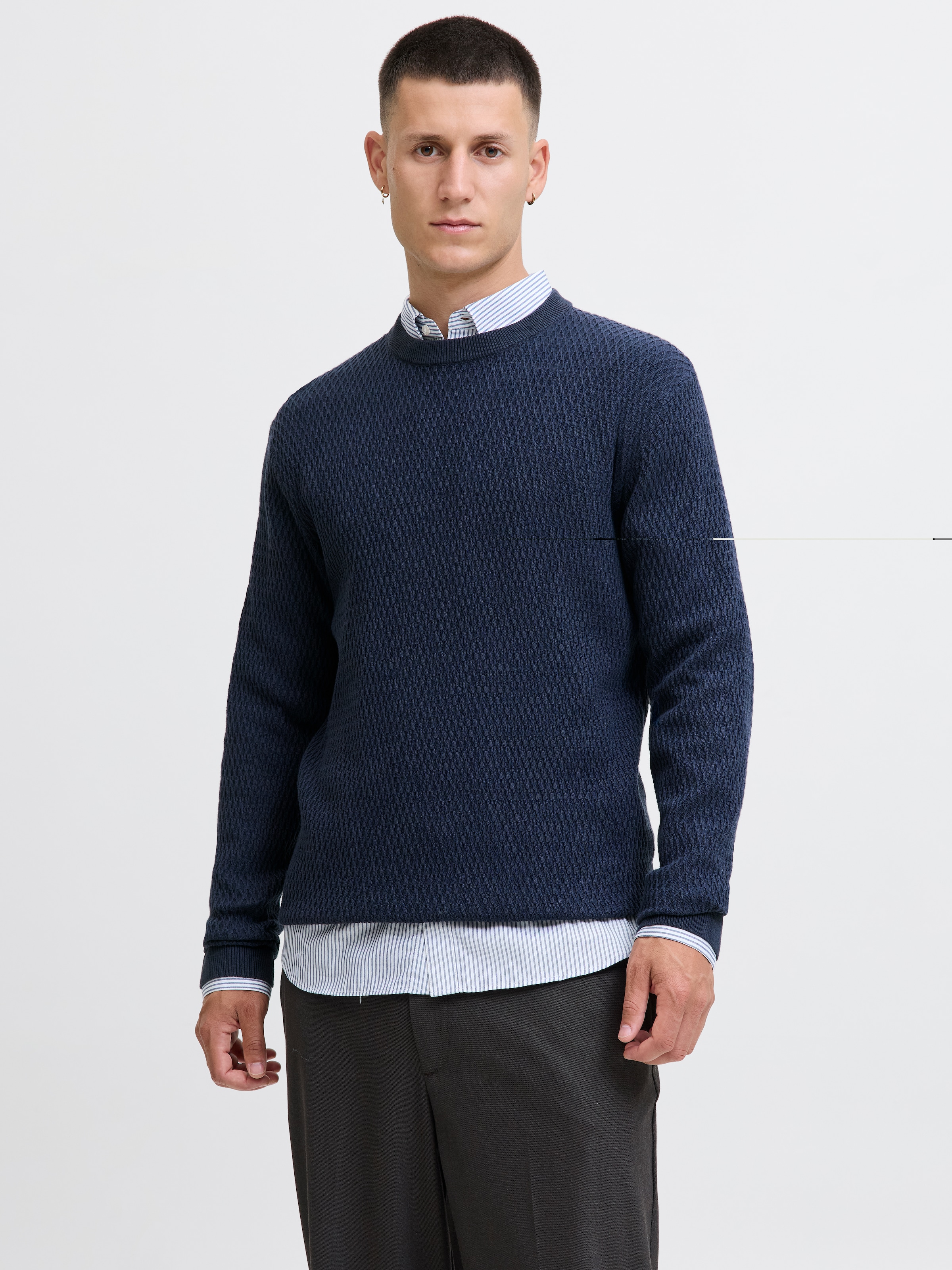 Image of Jack & Jones Strickpullover "JPRBLAREAGAN KNIT CREW NECK"
