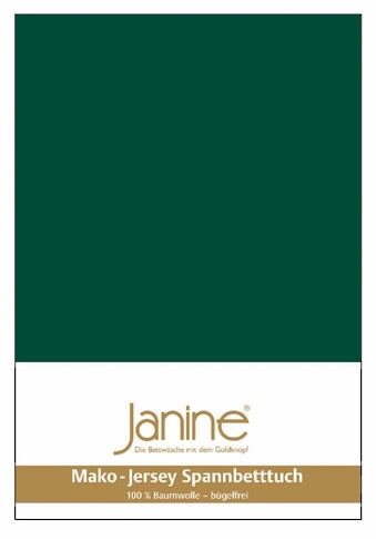 Janine Spannbettlaken »MAKO-FEINJERSEY 5007/«, (1 St.), mit Rundumgummizug kaufen