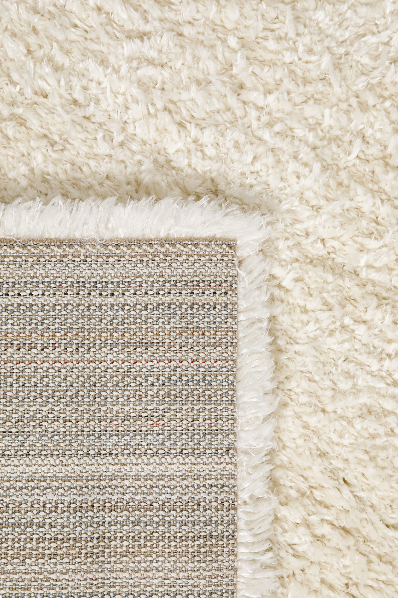Homie Living Teppich »Parma«, quadratisch, 50 mm Höhe, Hochflor, gewebt, kuschelig, uni, Wohnzimmer, Schlafzimmer, Esszimmer