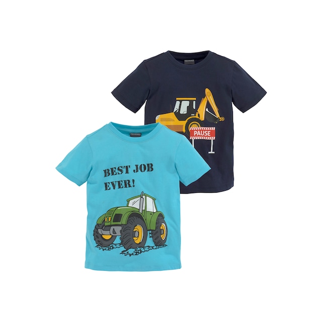KIDSWORLD T-Shirt »BEST JOB EVER!«, (Packung, 2er-Pack) versandkostenfrei  auf