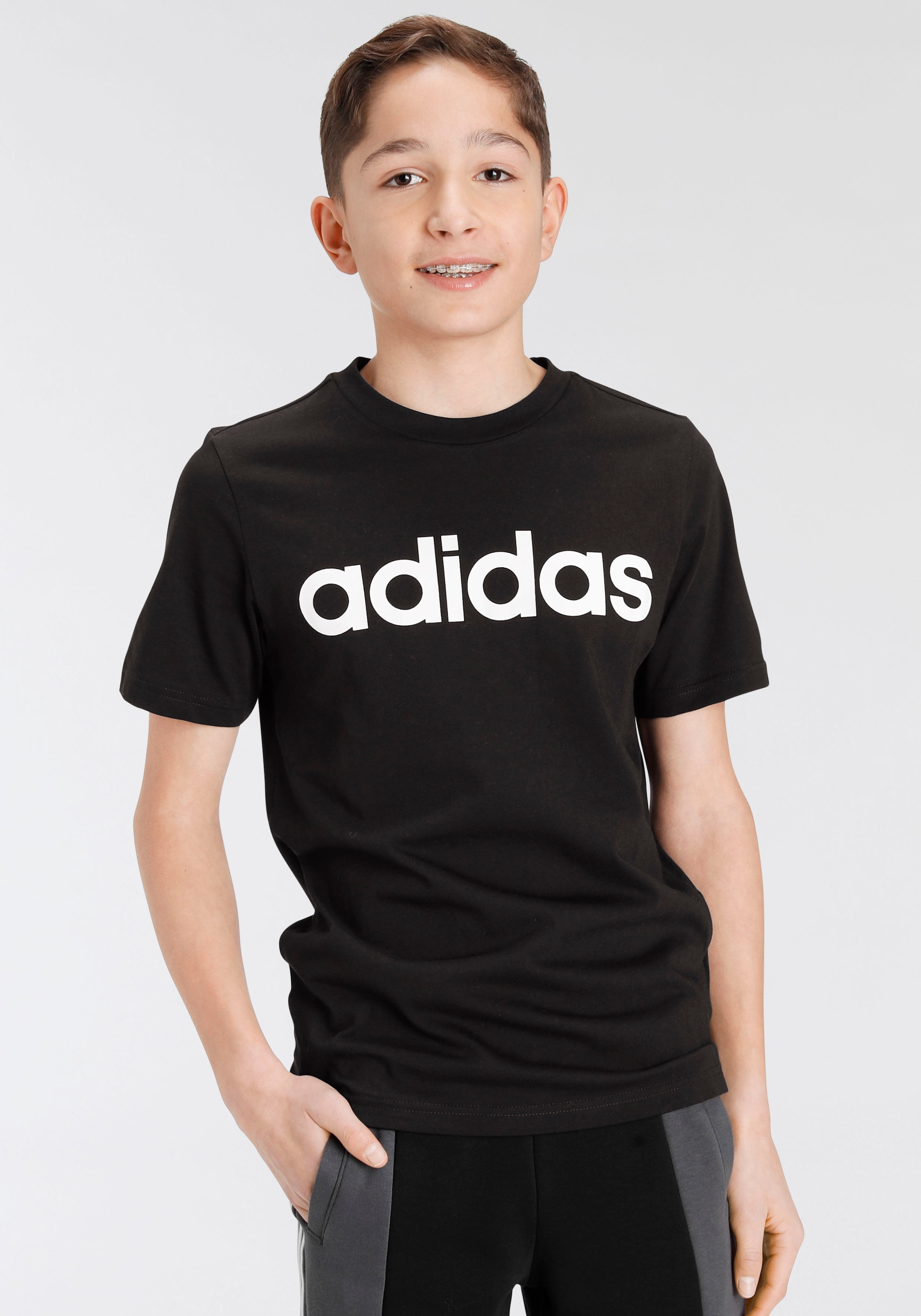 adidas Sportswear T-Shirt »ESSENTIALS LINEAR LOGO COTTON«