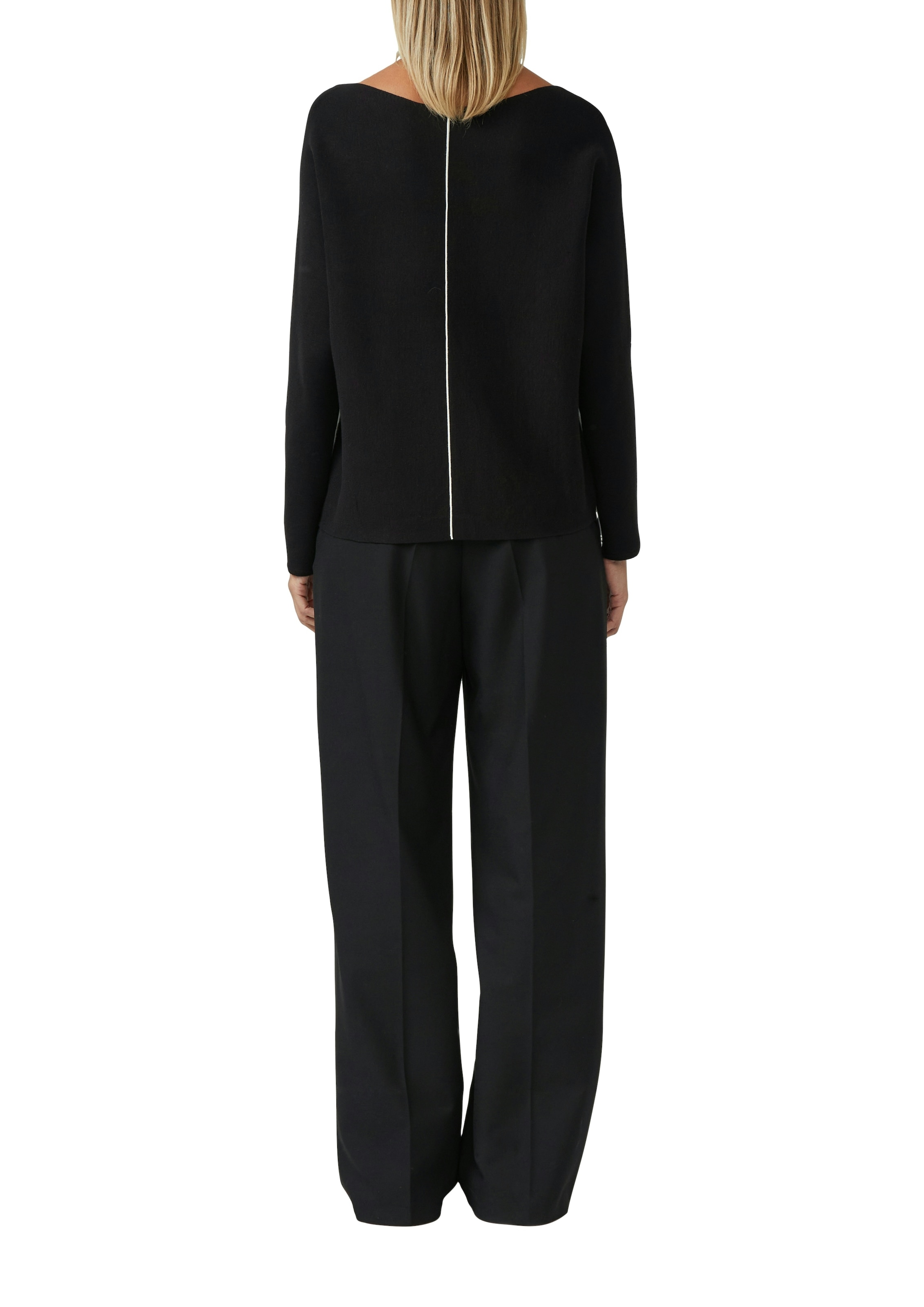 s.Oliver BLACK LABEL Pull en tricot avec colour-blocking