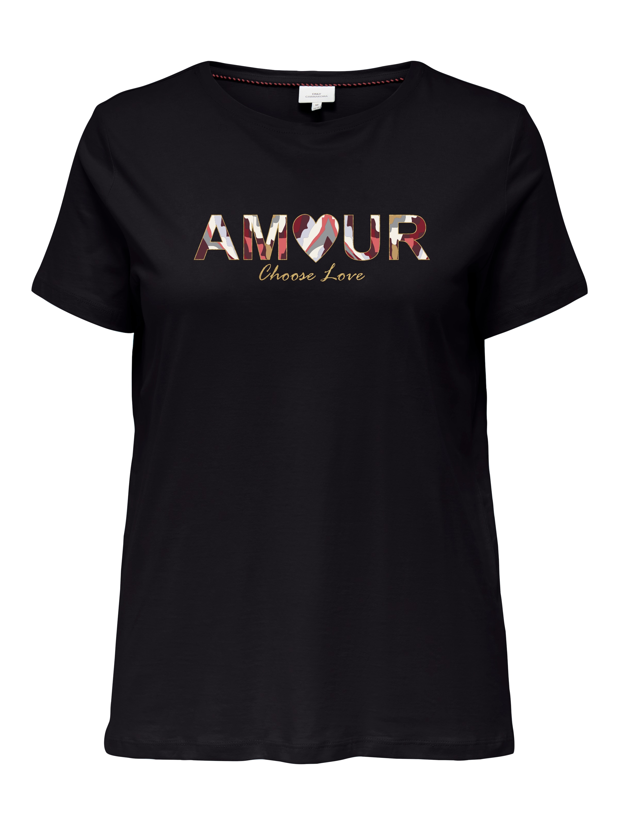 ONLY CARMAKOMA T-shirt à manches courtes »CARBOOSTERY LIFE SS REG TEE JRS BS«
