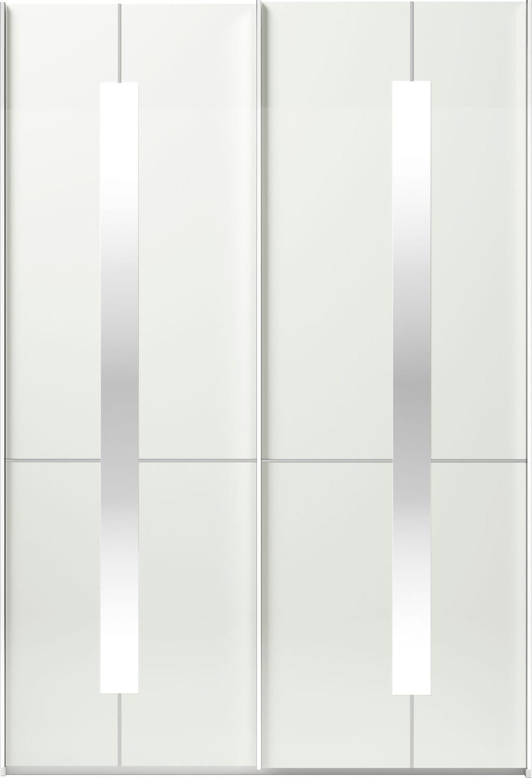 Musterring Armoire à portes coulissantes »Imola W« comprend étagères et tringles, avec portes vitrées et miroir décoratif