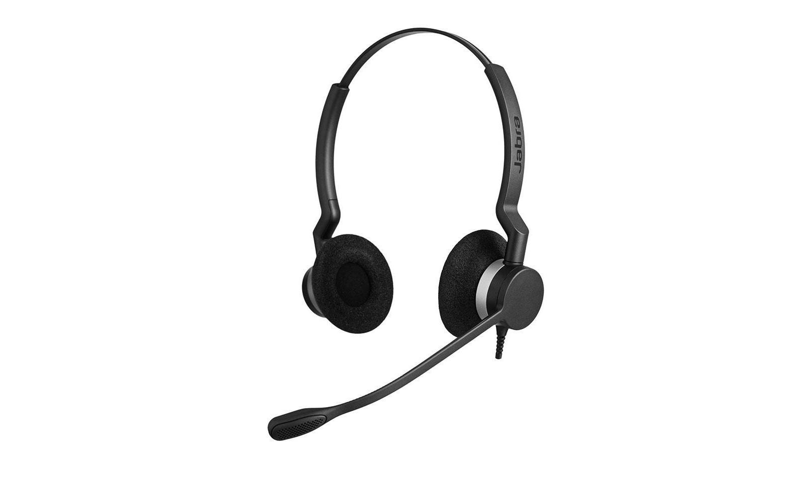 Jabra Headset »BIZ 2300 Duo MS USB«, Noise-Cancelling