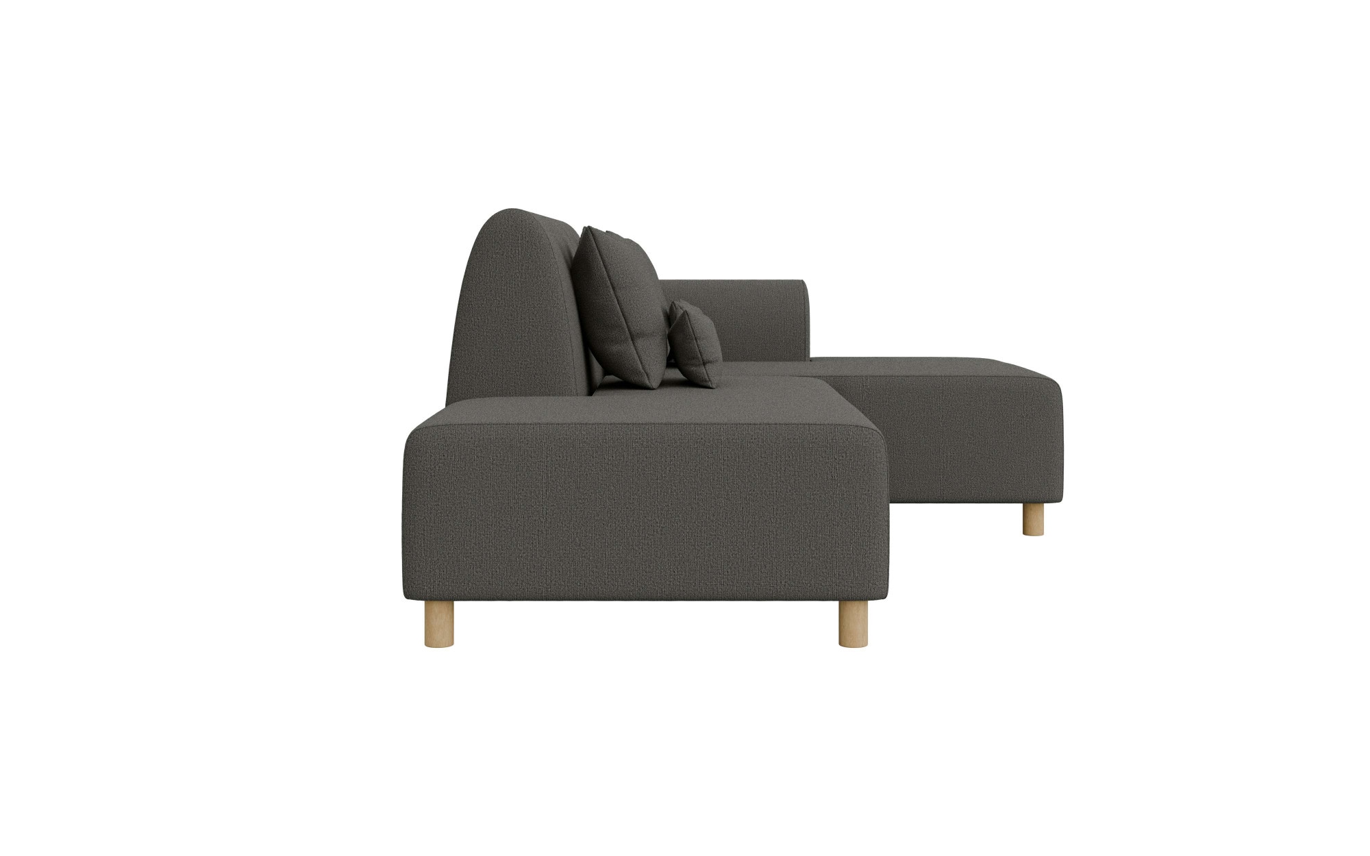 GOODproduct Canapé d'angle »Suyala« L-Form mit Hocker
