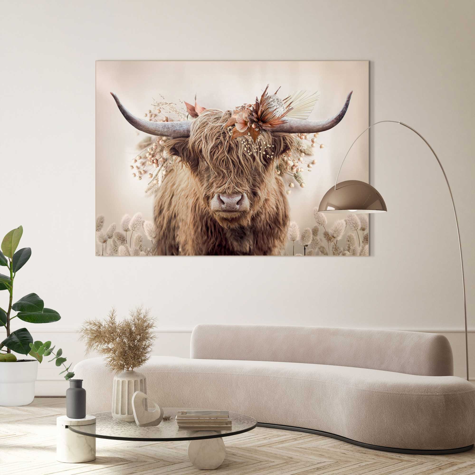 Image of Reinders Wandbild "Floral Highlander"
