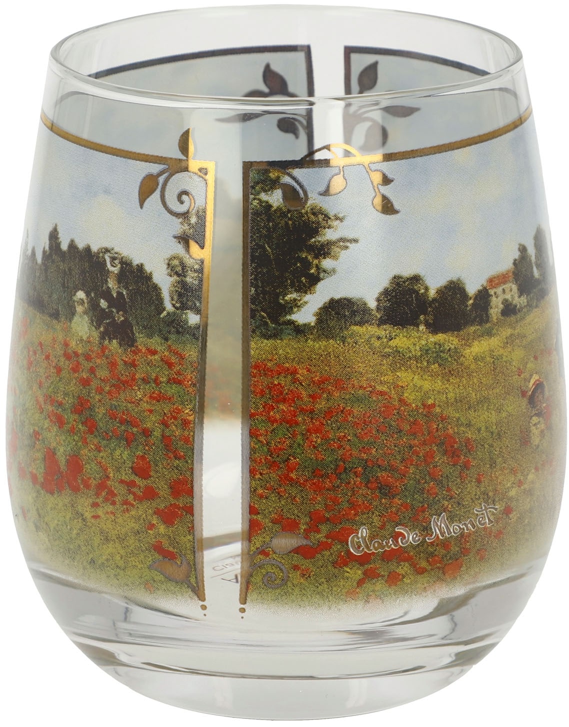 Goebel Photophore »Windlicht Claude Monet- Mohnfeld«