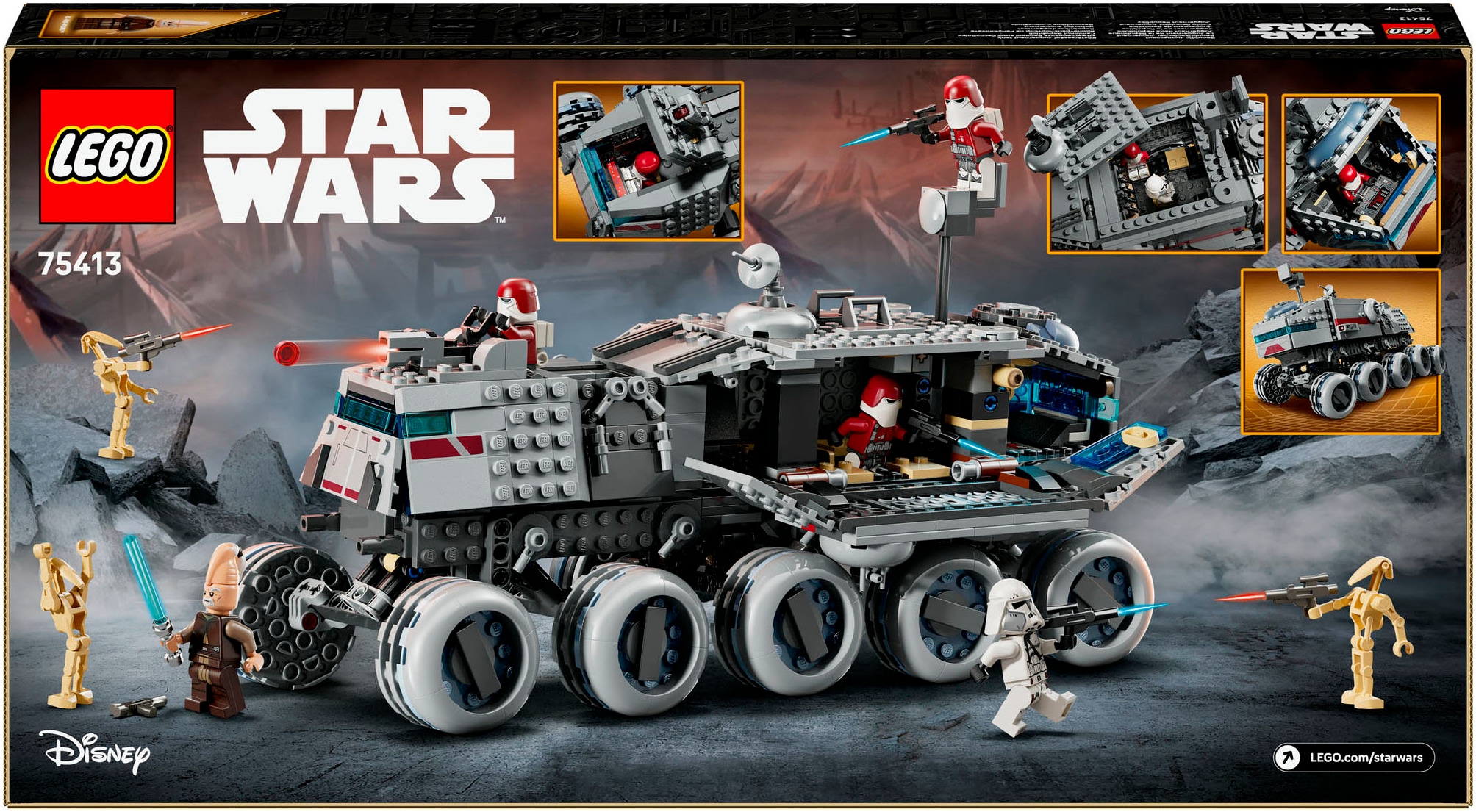 LEGO® Pions de construction »Republikanischer Juggernaut (75413), LEGO Star Wars™« Made in Europe