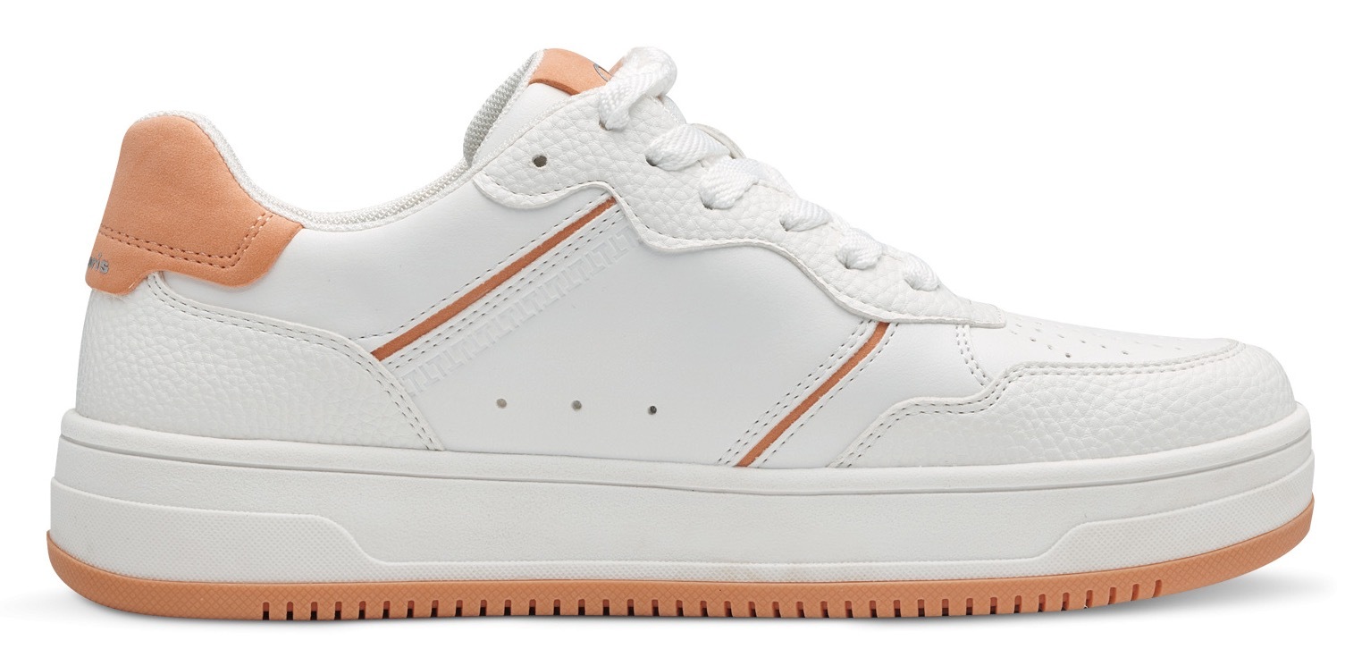 Tamaris Plateausneaker, mit Wechselfussbett, Freizeitschuh, Halbschuh, Schnürschuh