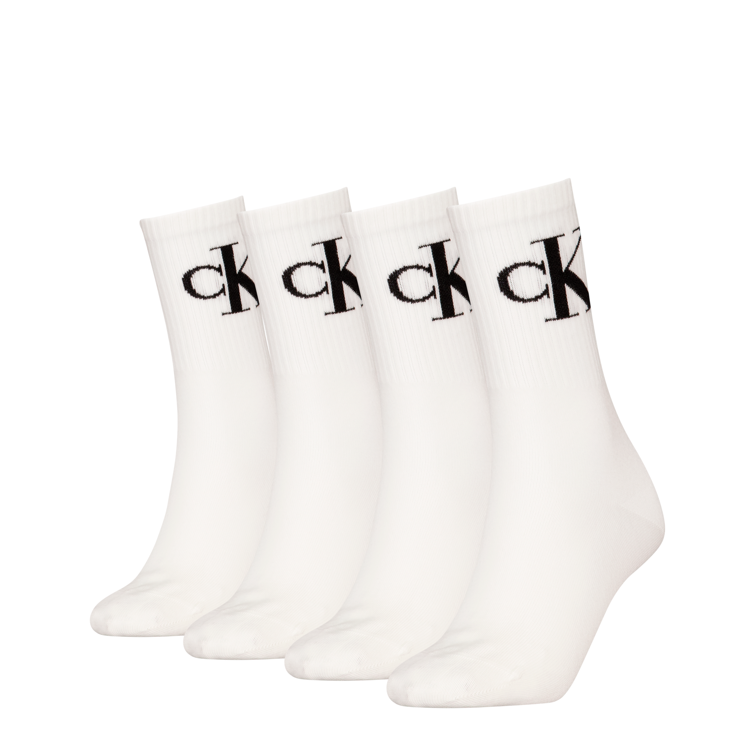 Image of Calvin Klein Jeans Socken "CKJ WOMEN SOCK 4P MONOGRAM ECOMM" 4 Stk. tlg.