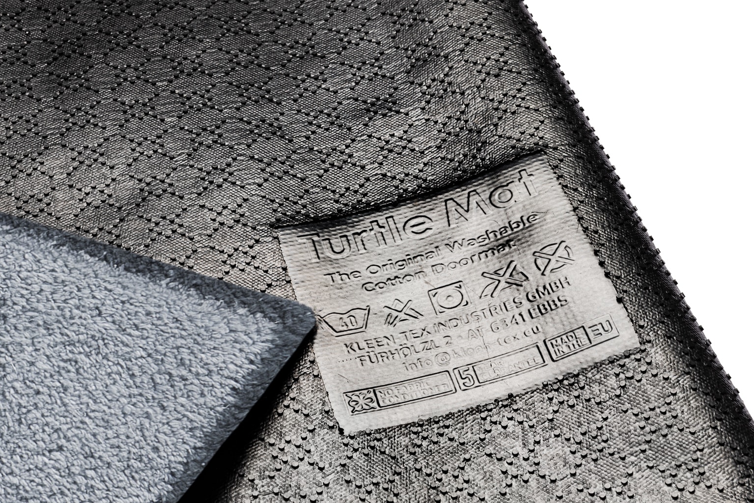 Turtle Mat Tapis de sol »Paws Grey« Rectangulaire 9 mm Höhe