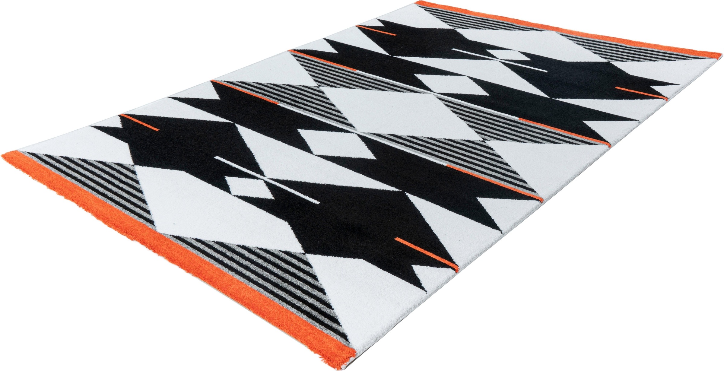 Image of calo-deluxe Teppich »Polset 550«, rechteckig, 15 mm Höhe, Kurzflor, 3D-Design, Wohnzimmer bei Ackermann Versand Schweiz