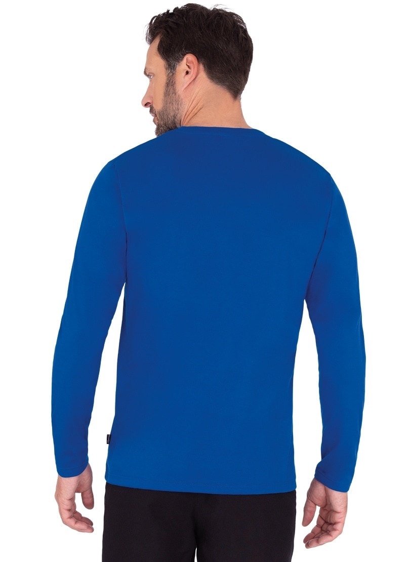Trigema T-Shirt »TRIGEMA Langarmshirt aus 100% Baumwolle«, (1 tlg.)