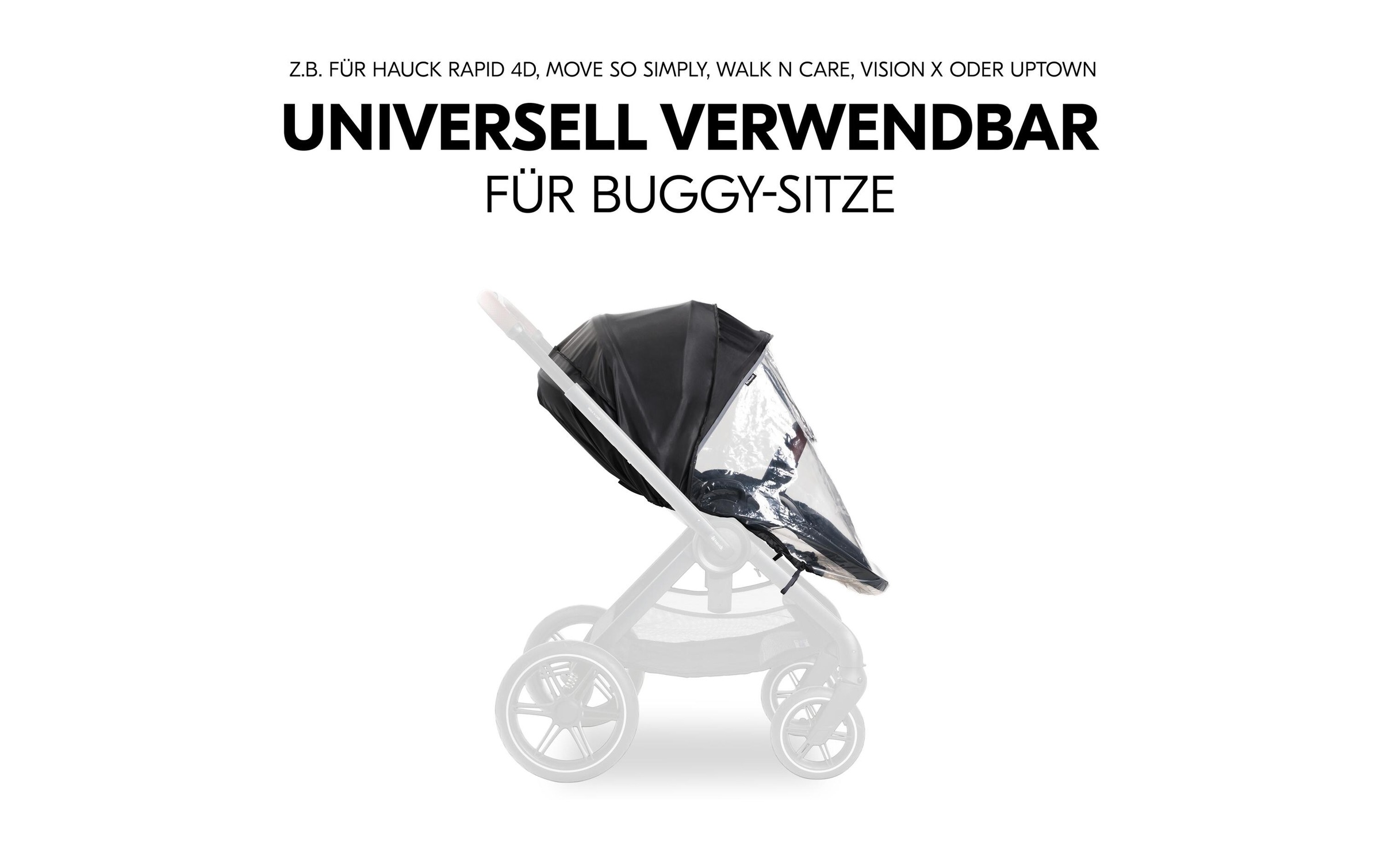 Hauck »Pushchair Seat Raincover«