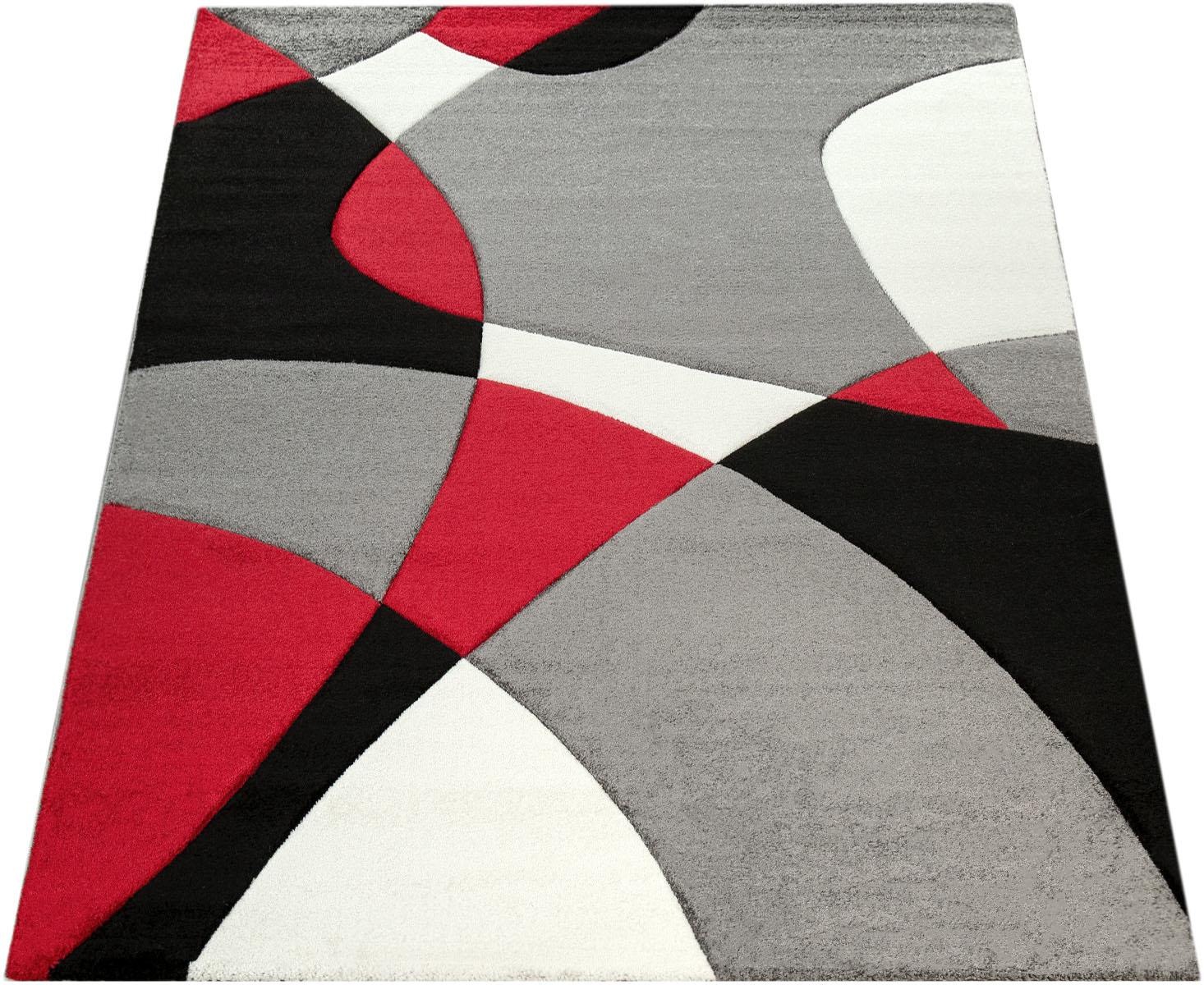 Image of Paco Home Teppich »Diamond 664«, rechteckig, 18 mm Höhe, 3D-Design, Kurzflor, 3D-Design, modernes geometrisches Muster, ideal im Wohnzimmer & Schlafzimmer bei Ackermann Versand Schweiz