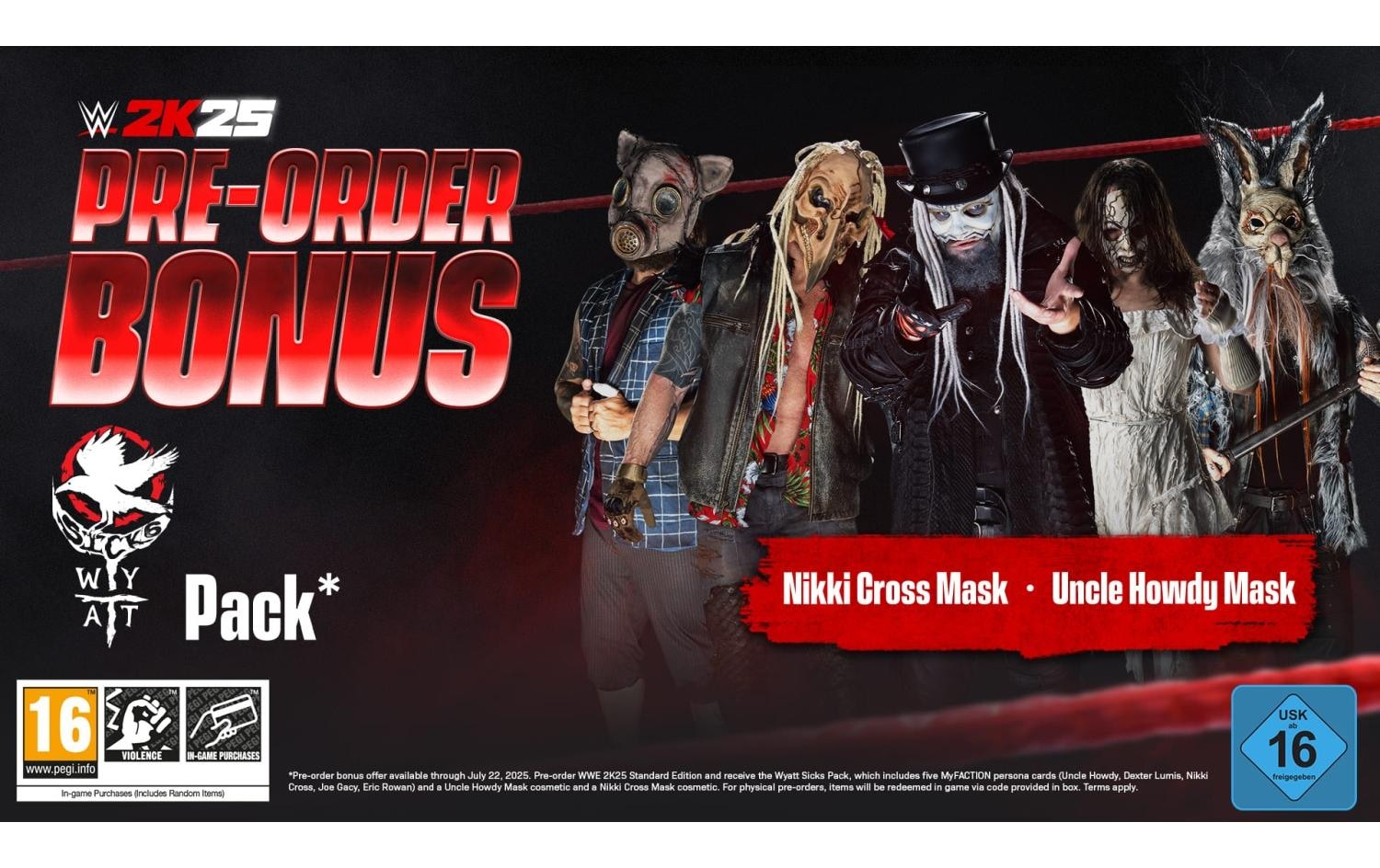 Take 2 Spielesoftware »WWE 2K25 (Code in a Box)«, Nintendo Switch 2
