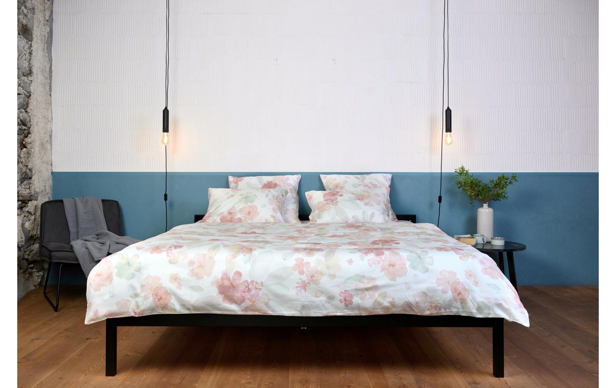 Journey Living Linge de lit »Bardini 160 x 210 cm« Bettwäsche aus Bio-Baumwollsatin