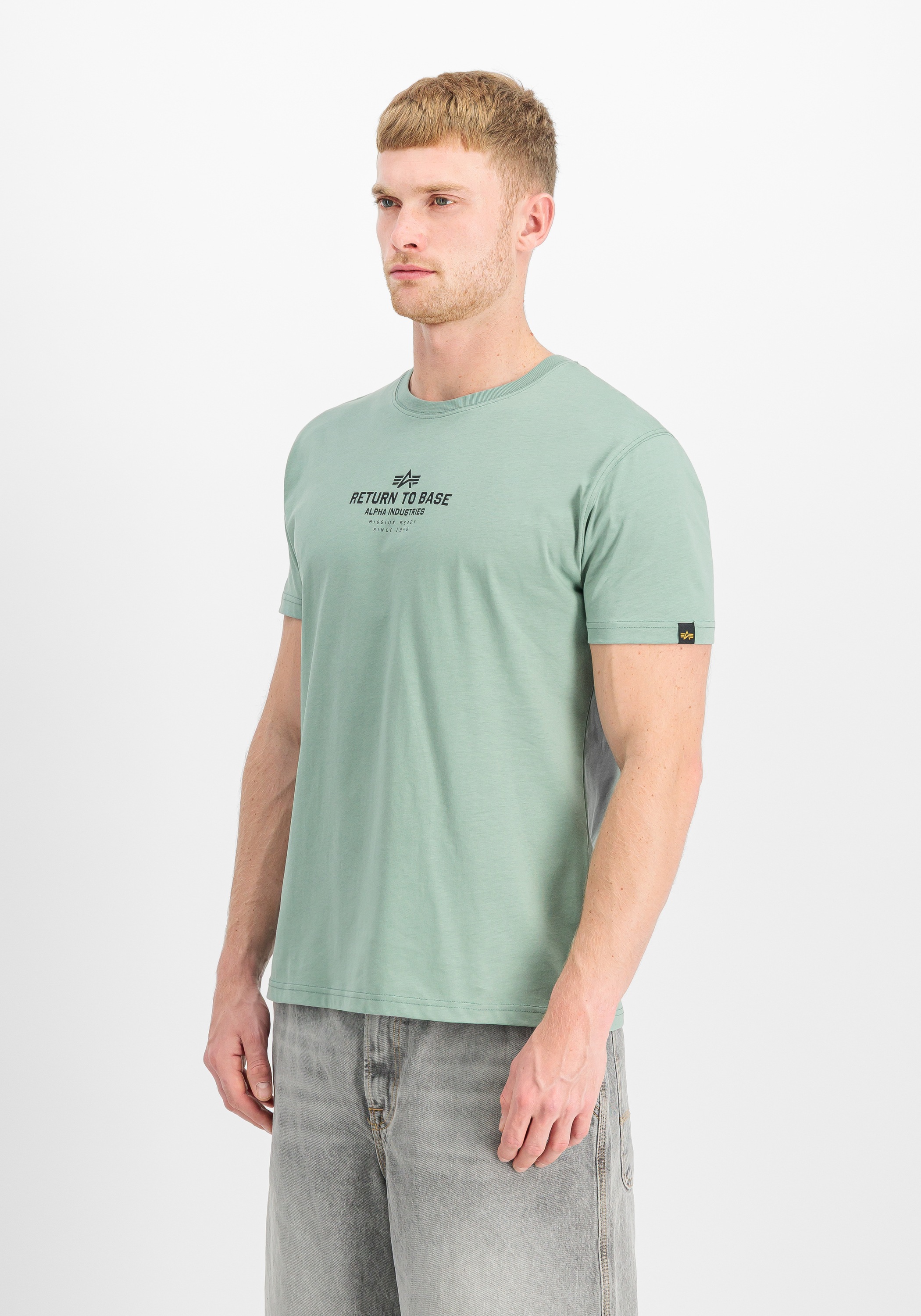 Image of Alpha Industries T-Shirt "Return To Base T-Shirt"