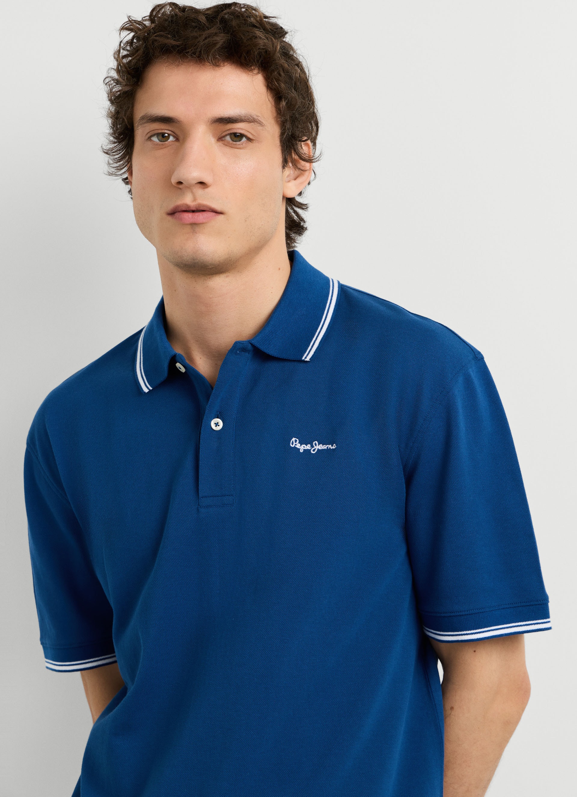 Pepe Jeans Poloshirt »MATTHEW« aus Baumwoll-Piqué