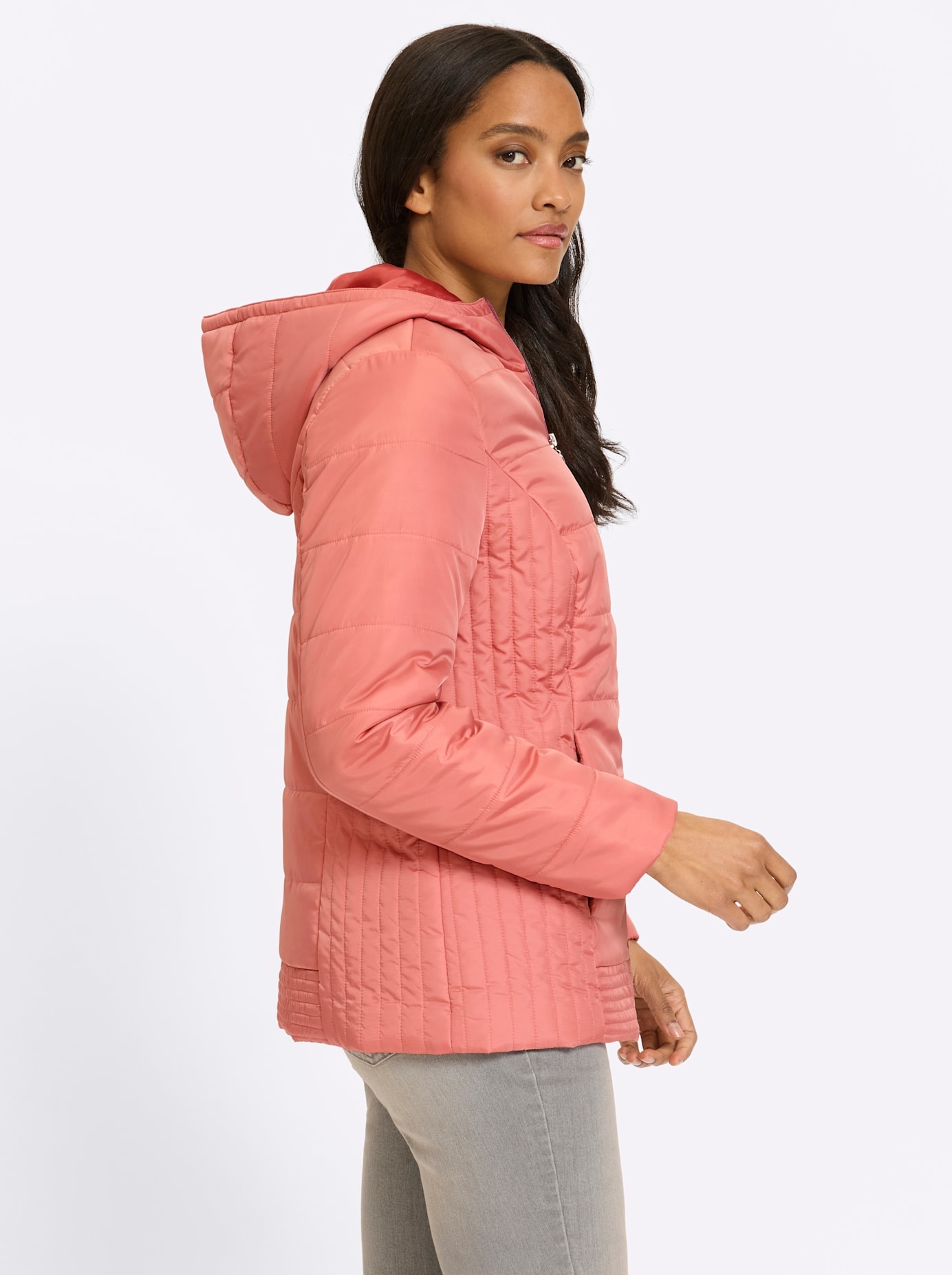 heine Veste matelassée avec capuche