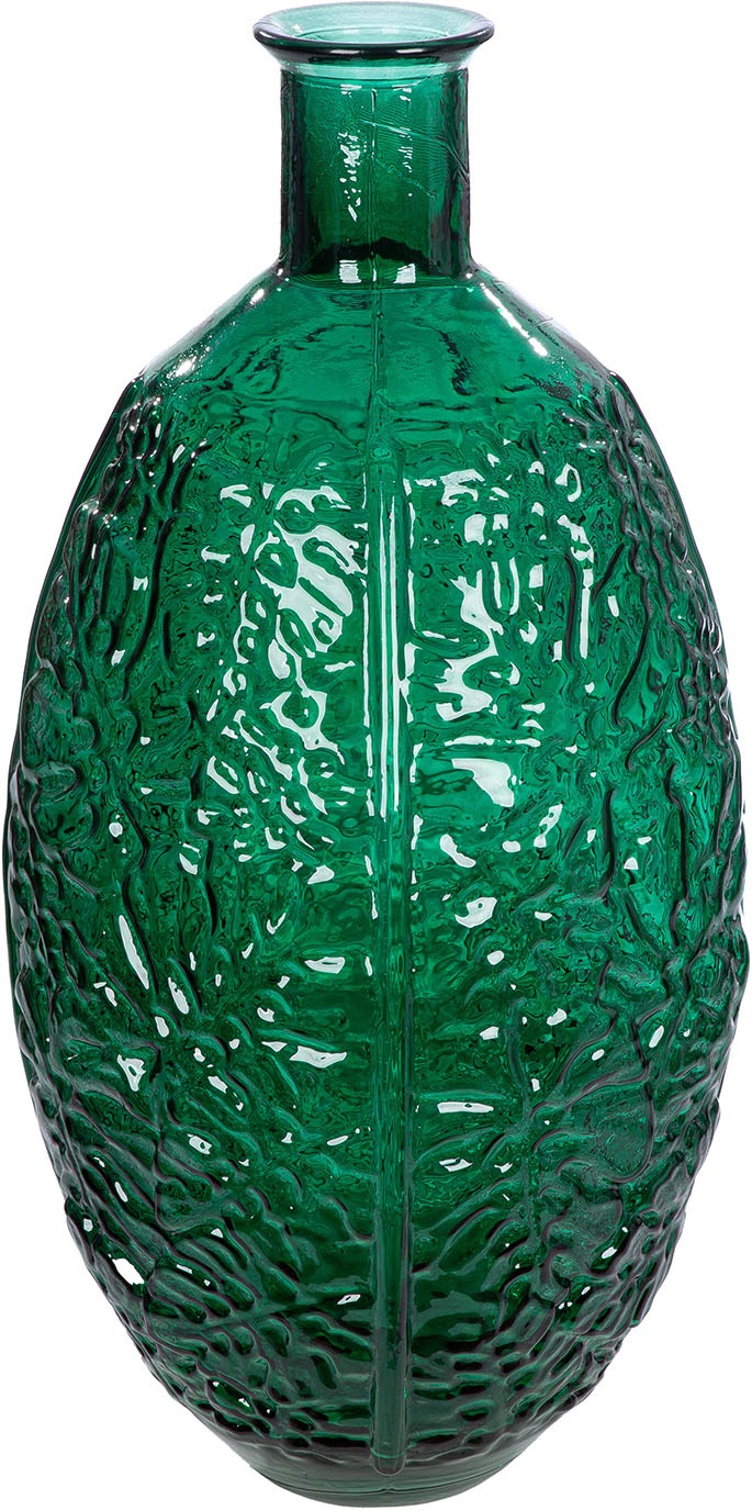 GILDE Bodenvase "Bodenvase rund Dschungel"