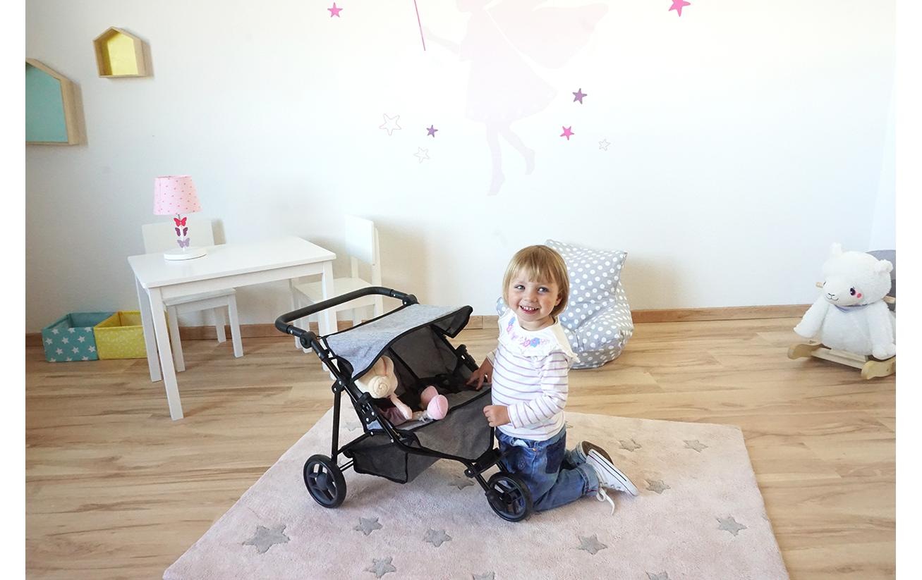 Knorrtoys® Puppen-Zwillingsbuggy »Jeans«