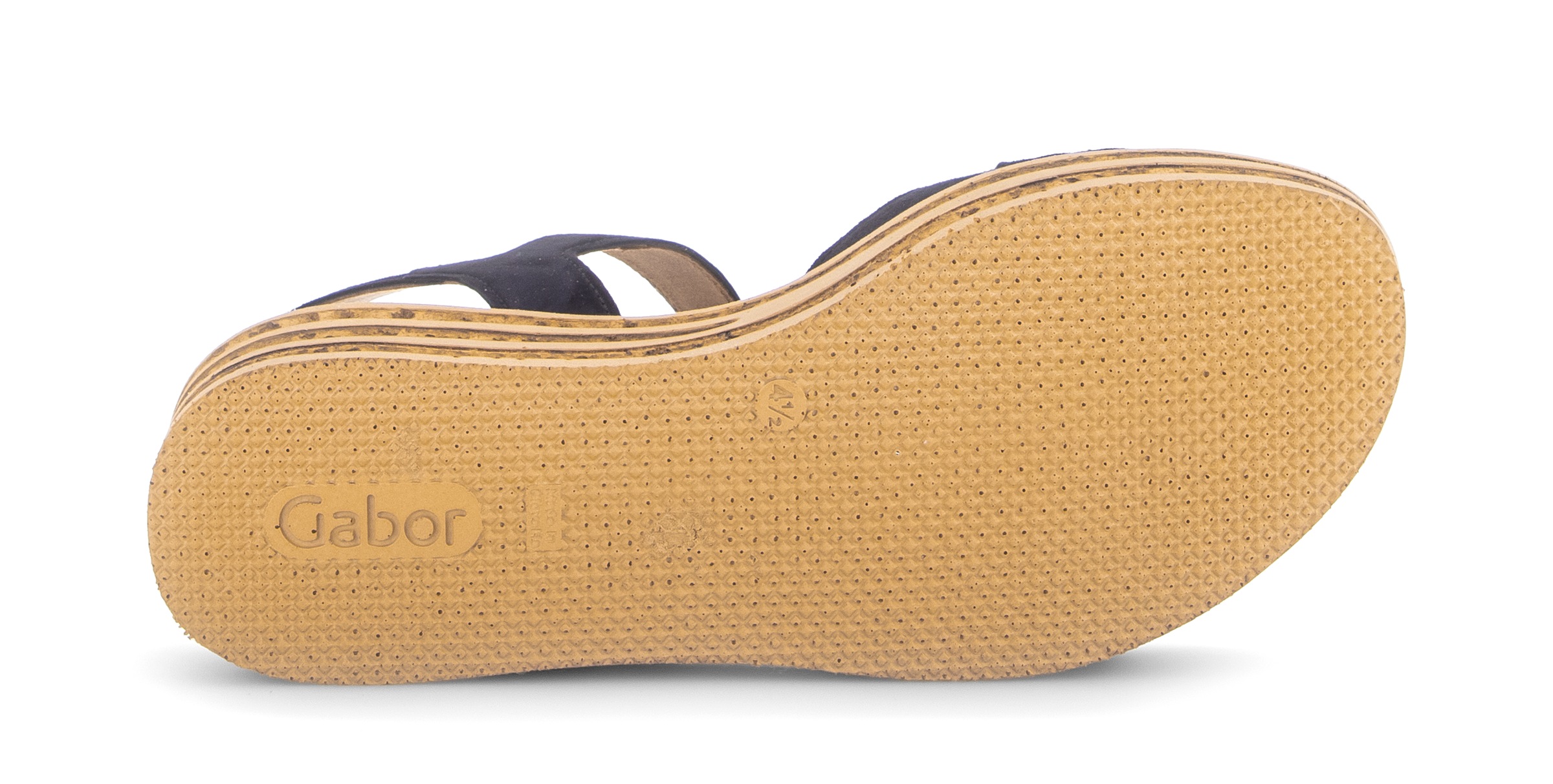 Gabor Keilsandalette  , Sommerschuh, Riemchensandale mit praktischen Klettverschlüssen