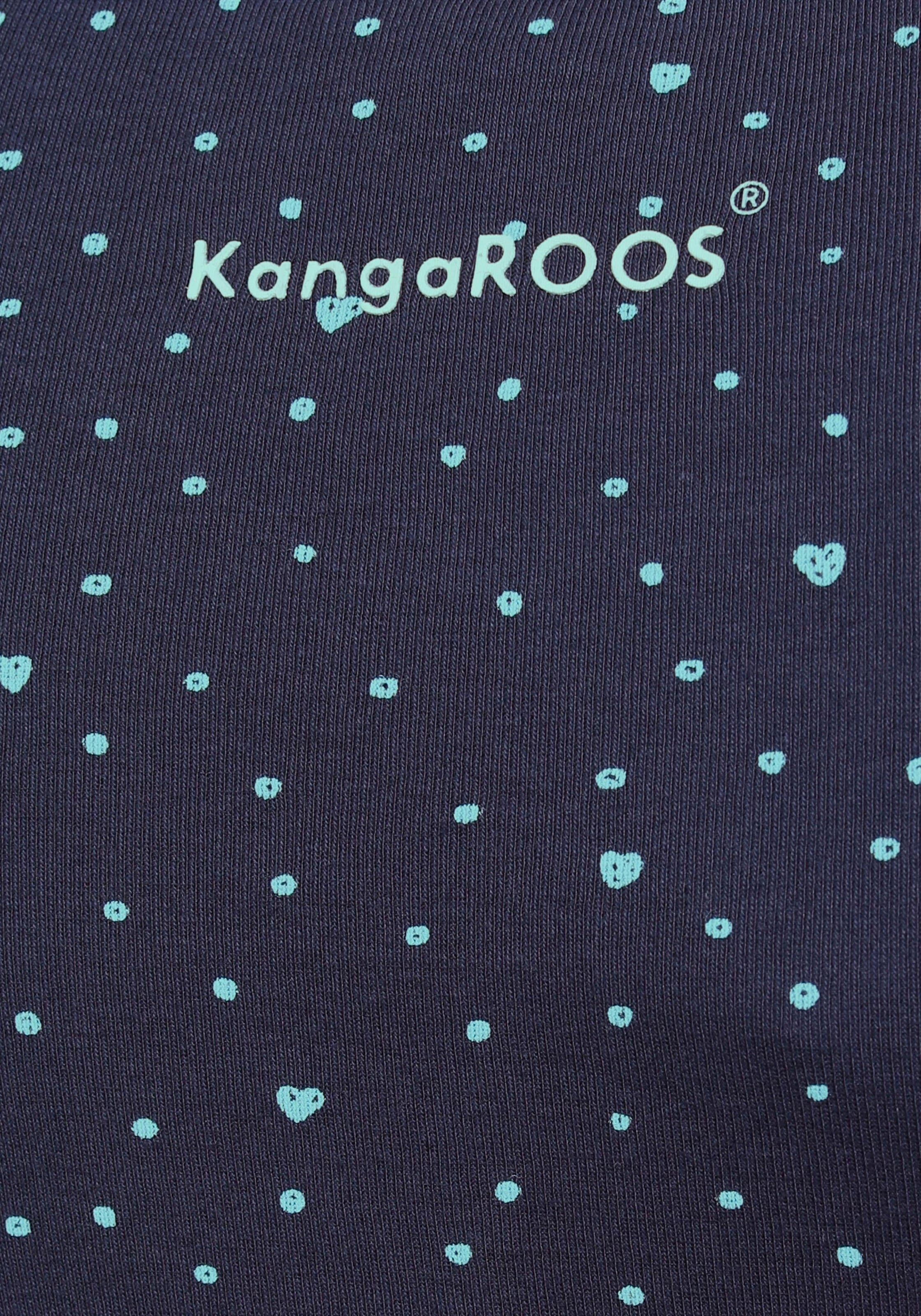 ♕ KangaROOS Langarmshirt, mit süssem Pünktchen, Vogel und Anker  Allover-Print versandkostenfrei auf